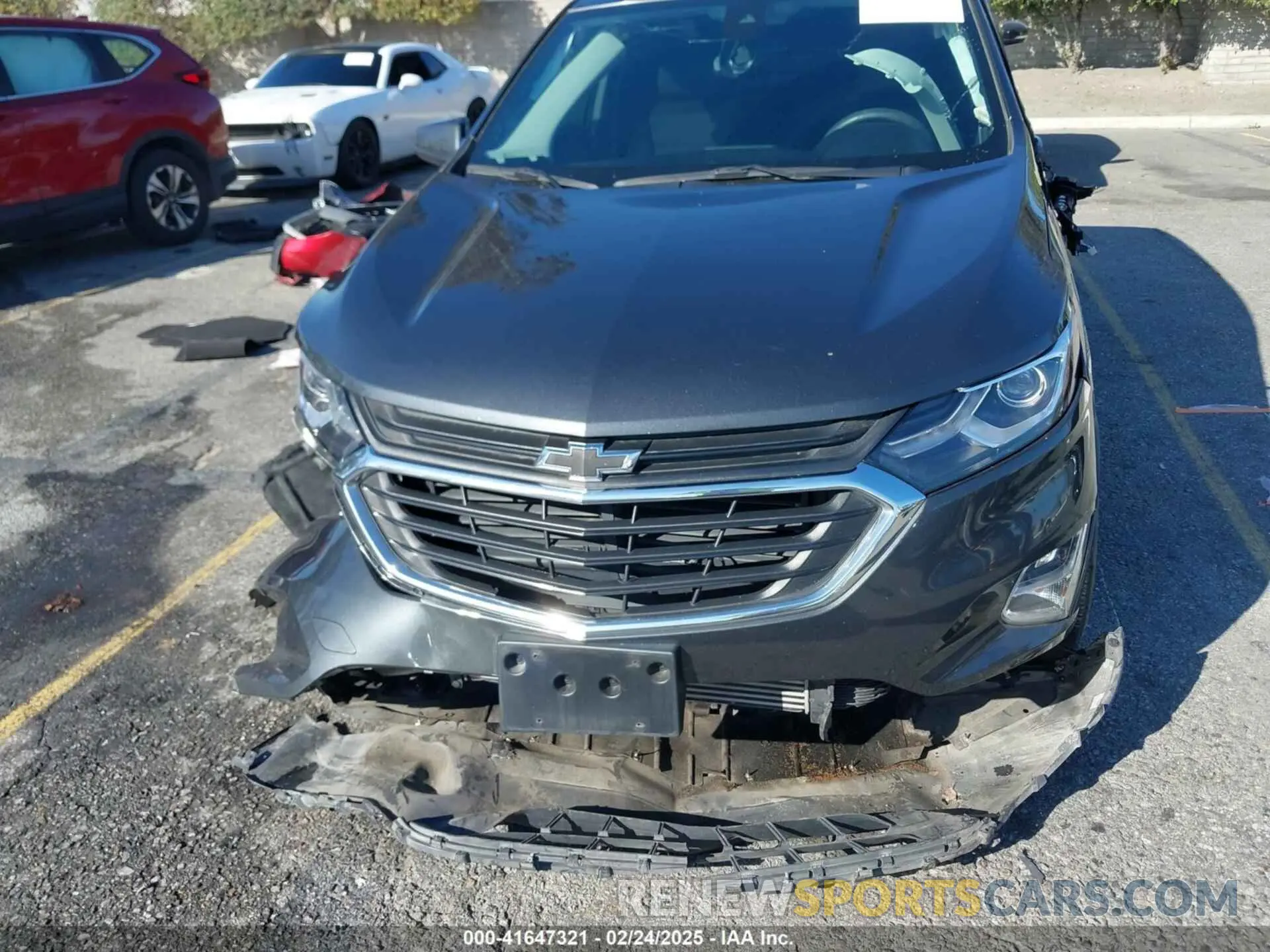 17 fotografías del automóvil dañado 2GNAXKEV8L6266076 CHEVROLET EQUINOX 2020