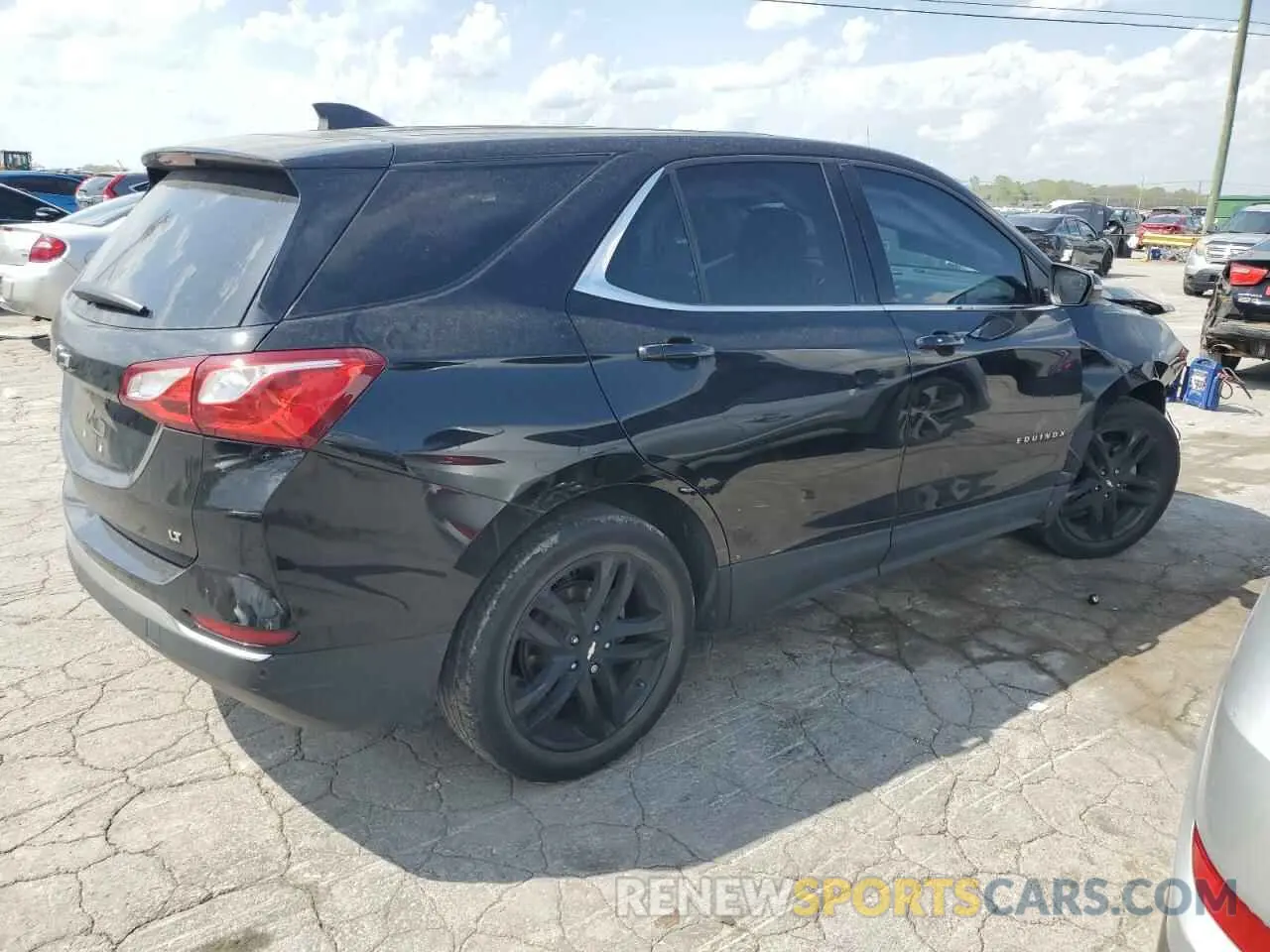 3 fotografías del automóvil dañado 2GNAXKEV9L6110872 CHEVROLET EQUINOX 2020