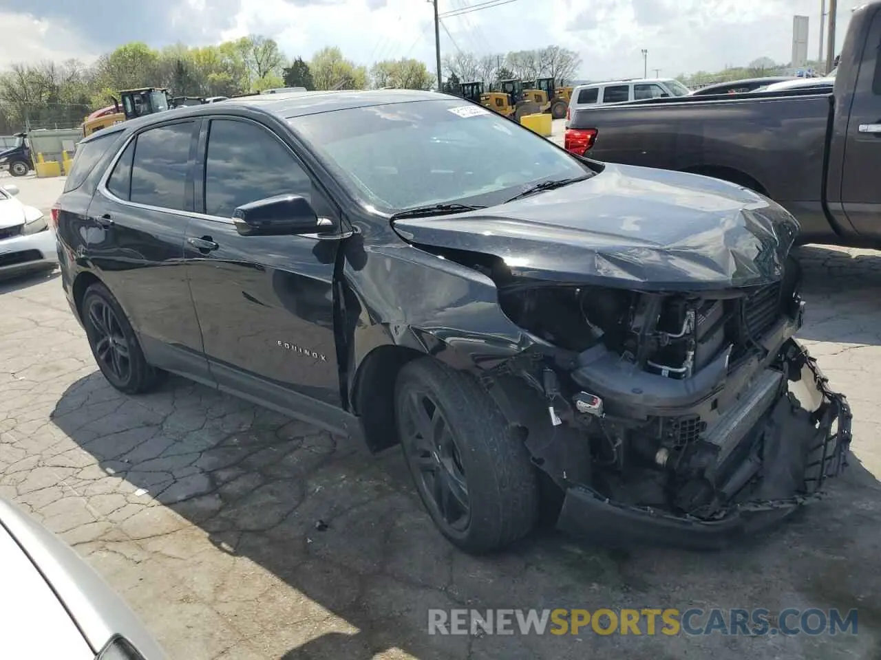 4 fotografías del automóvil dañado 2GNAXKEV9L6110872 CHEVROLET EQUINOX 2020