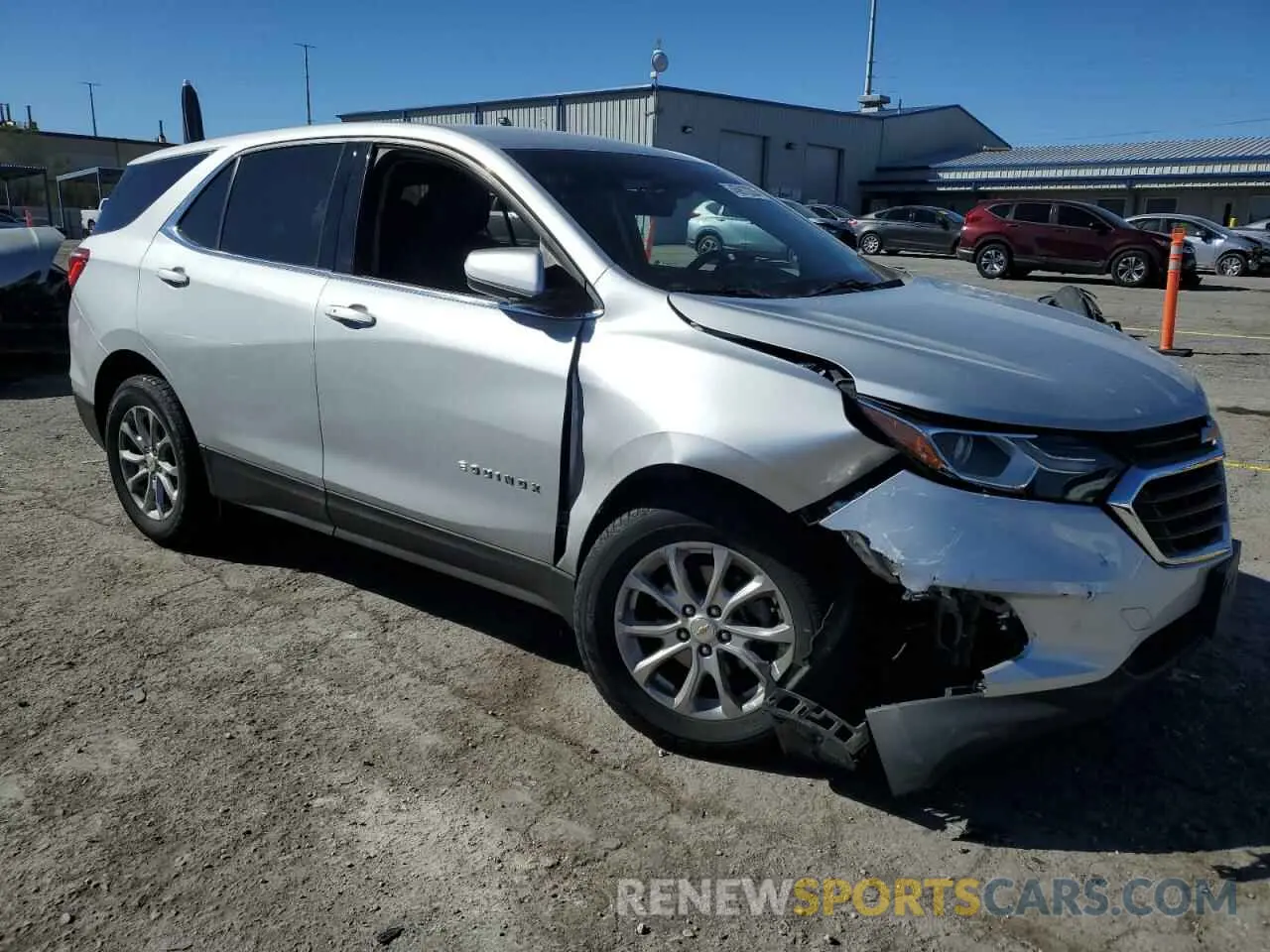 4 fotografías del automóvil dañado 2GNAXKEV9L6114646 CHEVROLET EQUINOX 2020