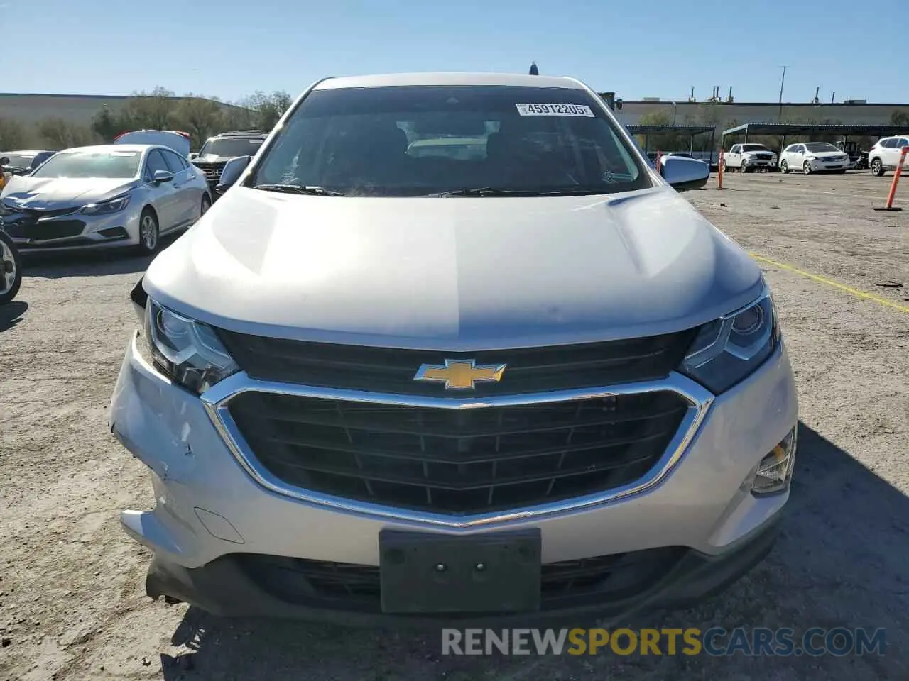 5 fotografías del automóvil dañado 2GNAXKEV9L6114646 CHEVROLET EQUINOX 2020