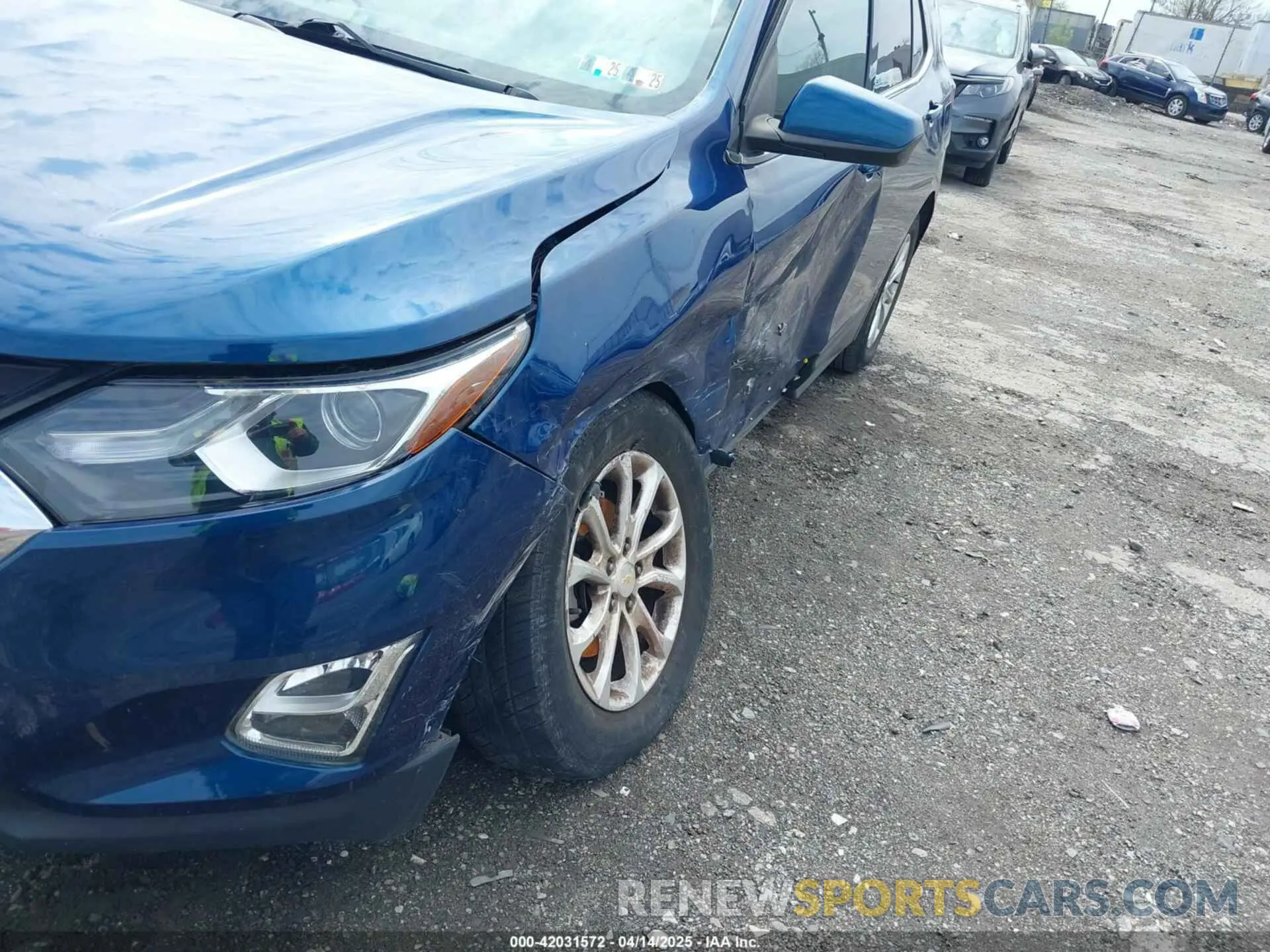 17 fotografías del automóvil dañado 2GNAXKEV9L6160204 CHEVROLET EQUINOX 2020