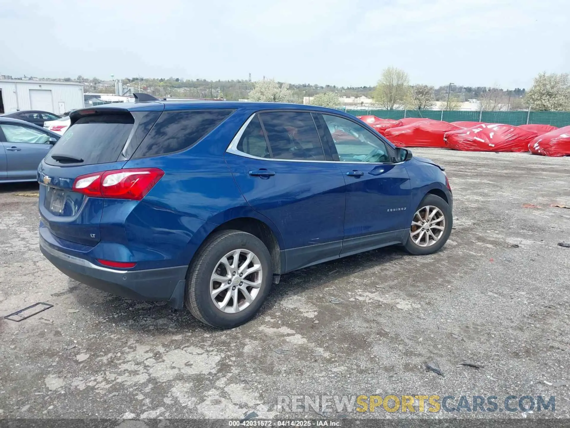 4 fotografías del automóvil dañado 2GNAXKEV9L6160204 CHEVROLET EQUINOX 2020