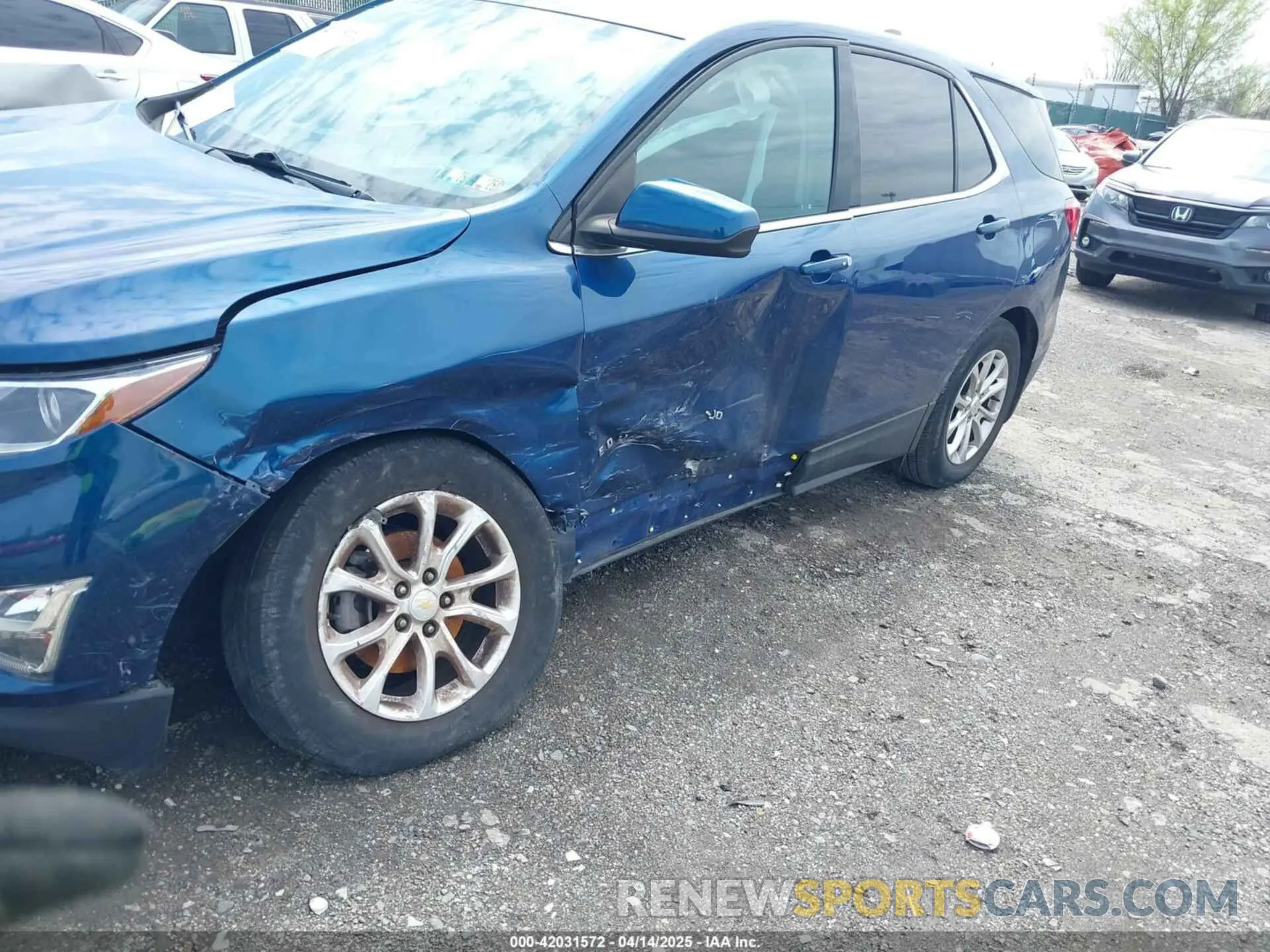 6 fotografías del automóvil dañado 2GNAXKEV9L6160204 CHEVROLET EQUINOX 2020