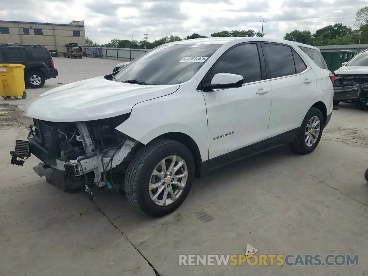 1 fotografías del automóvil dañado 2GNAXKEVXL6137336 CHEVROLET EQUINOX 2020