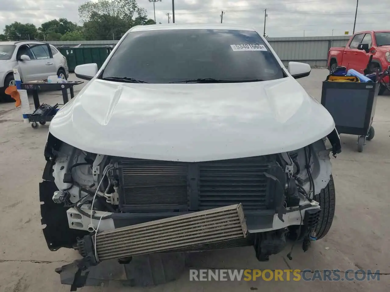 5 fotografías del automóvil dañado 2GNAXKEVXL6137336 CHEVROLET EQUINOX 2020