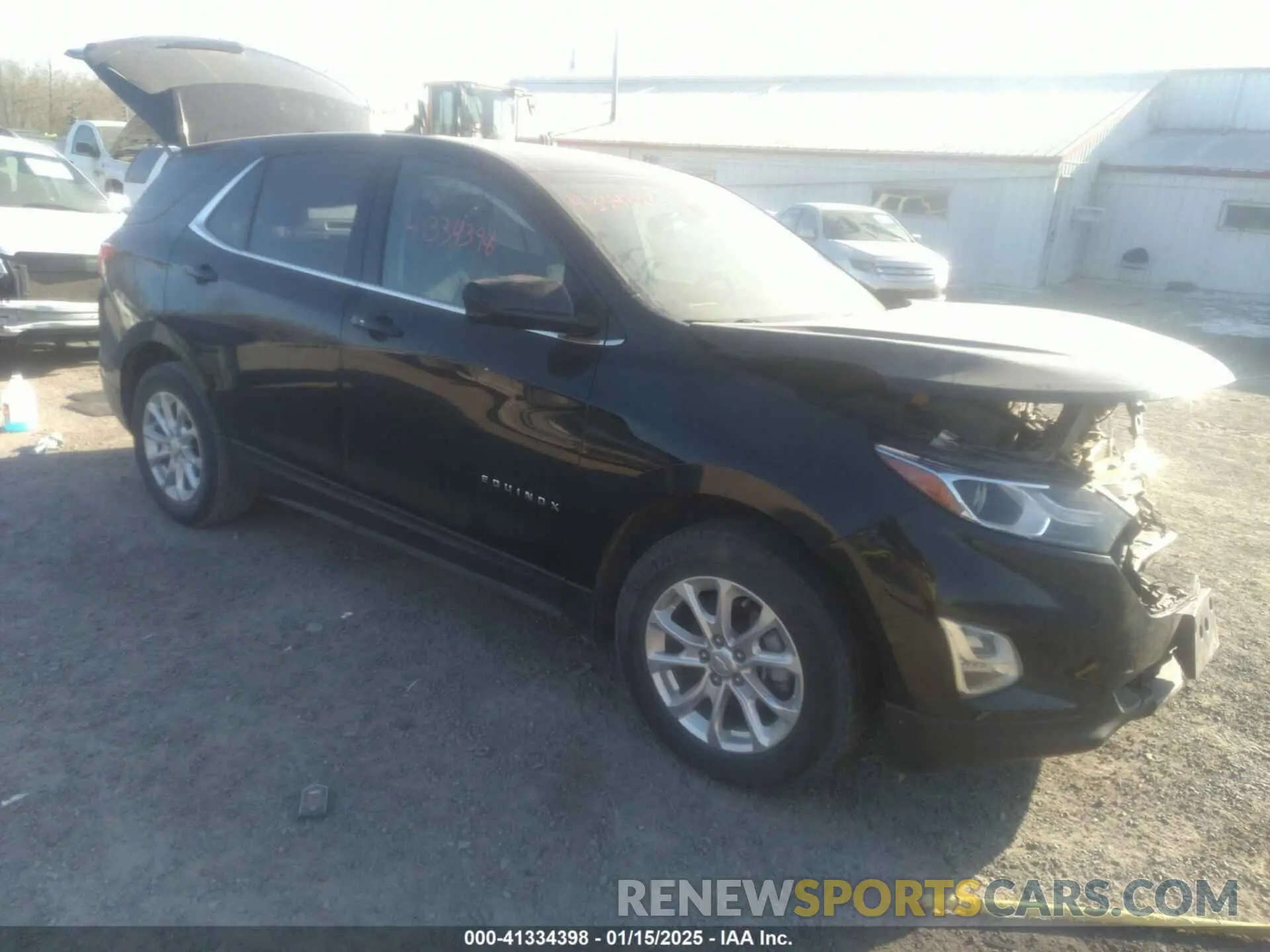 1 fotografías del automóvil dañado 2GNAXKEVXL6245715 CHEVROLET EQUINOX 2020