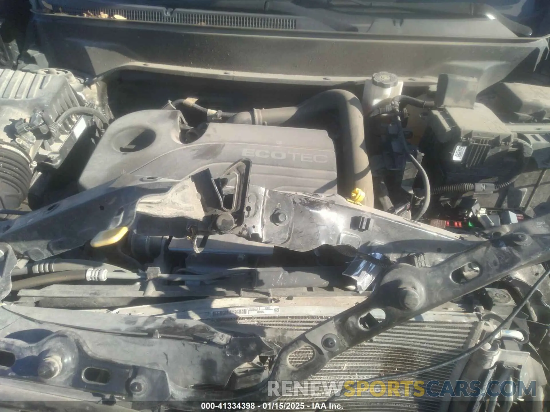 10 fotografías del automóvil dañado 2GNAXKEVXL6245715 CHEVROLET EQUINOX 2020