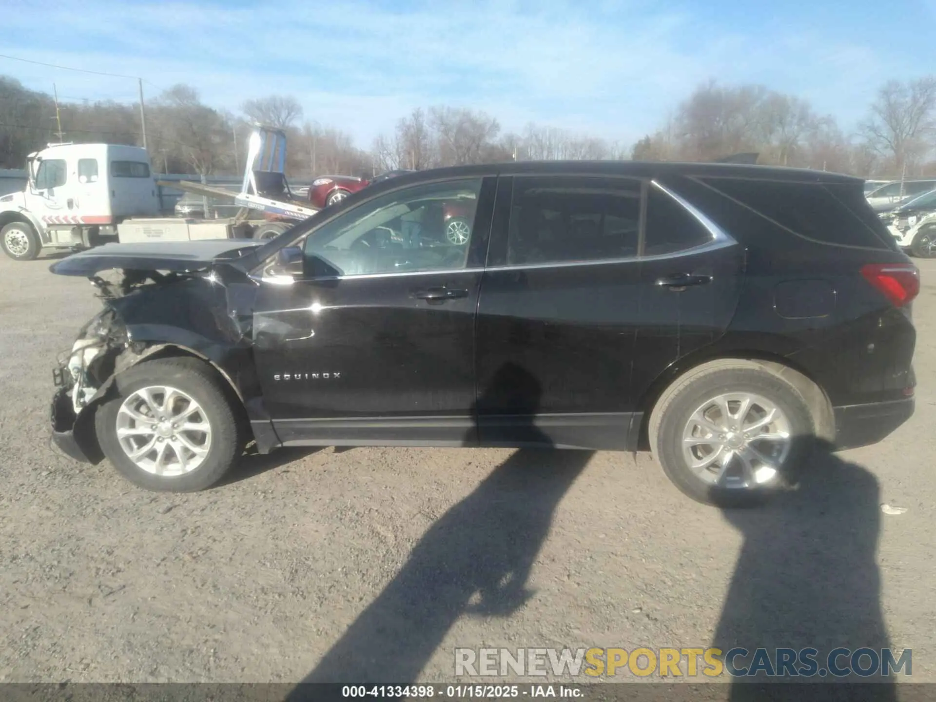 14 fotografías del automóvil dañado 2GNAXKEVXL6245715 CHEVROLET EQUINOX 2020