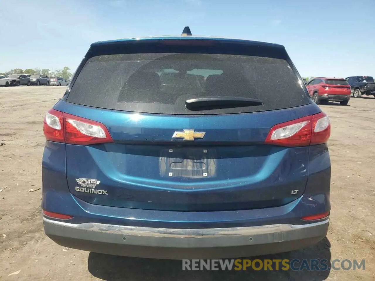 6 fotografías del automóvil dañado 2GNAXKEVXL6249215 CHEVROLET EQUINOX 2020