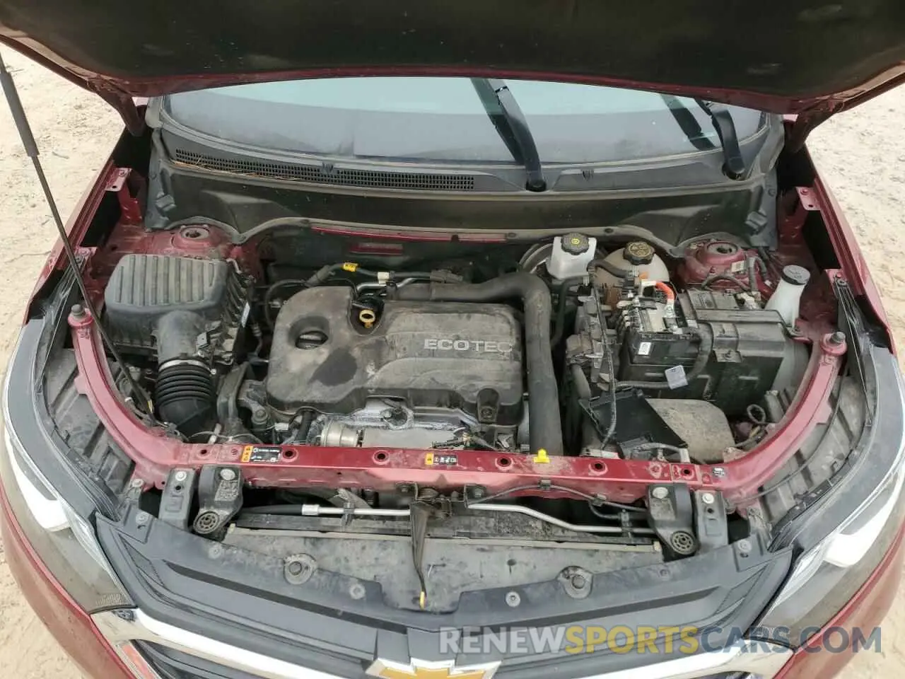 12 fotografías del automóvil dañado 2GNAXKEVXL6269223 CHEVROLET EQUINOX 2020