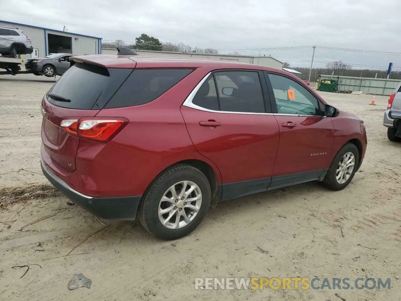 3 fotografías del automóvil dañado 2GNAXKEVXL6269223 CHEVROLET EQUINOX 2020