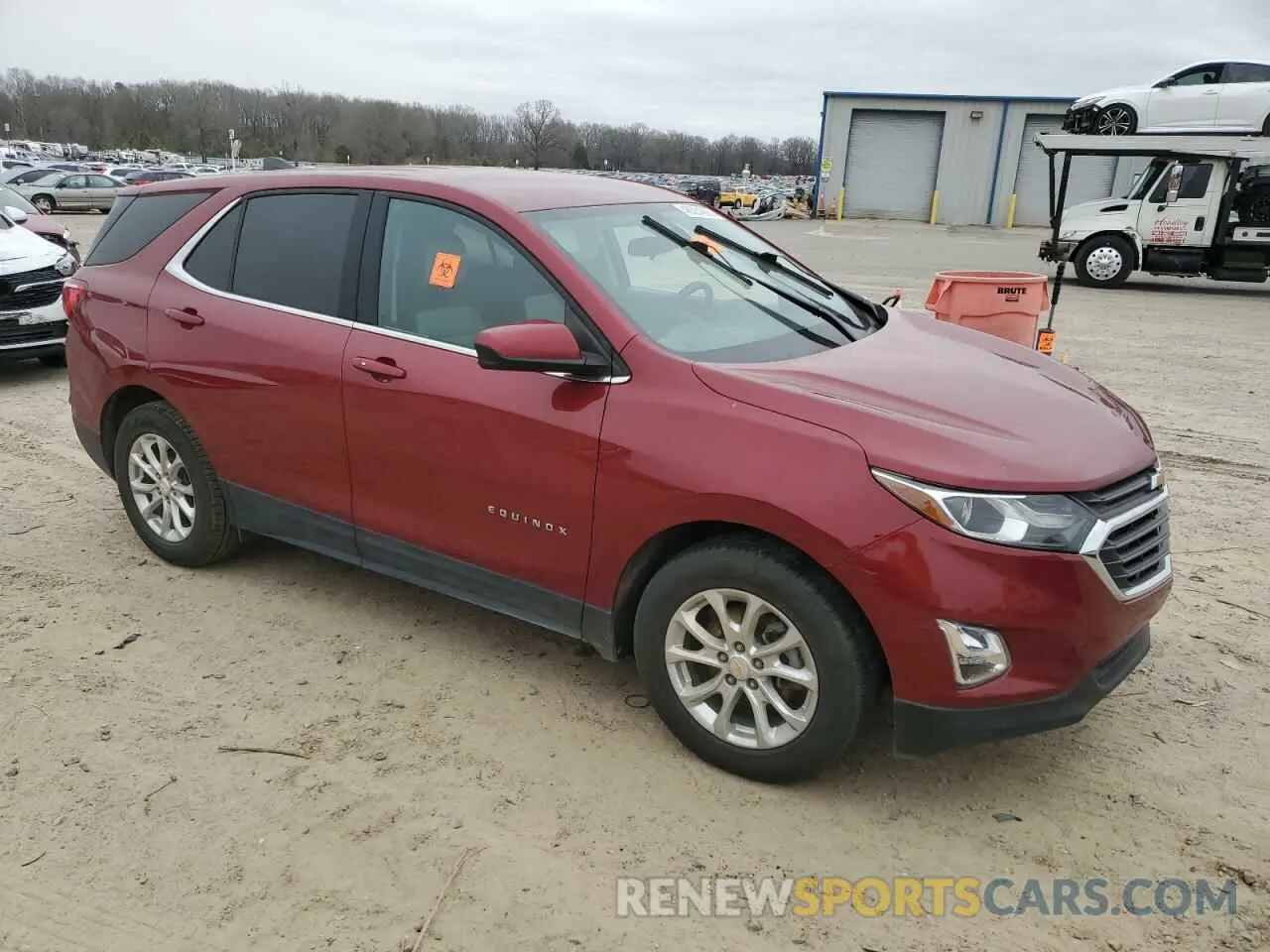 4 fotografías del automóvil dañado 2GNAXKEVXL6269223 CHEVROLET EQUINOX 2020