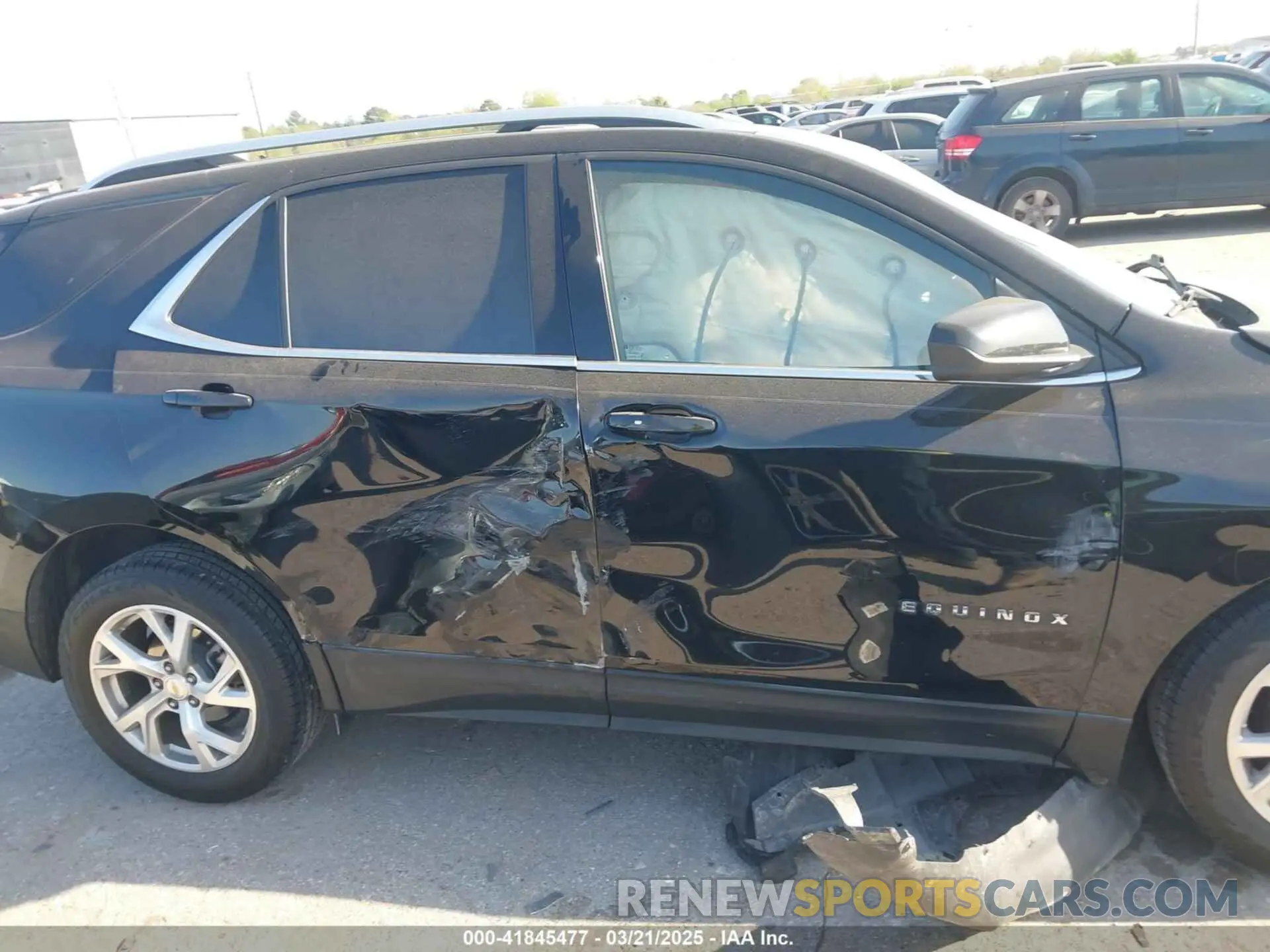 14 fotografías del automóvil dañado 2GNAXLEX0L6132797 CHEVROLET EQUINOX 2020