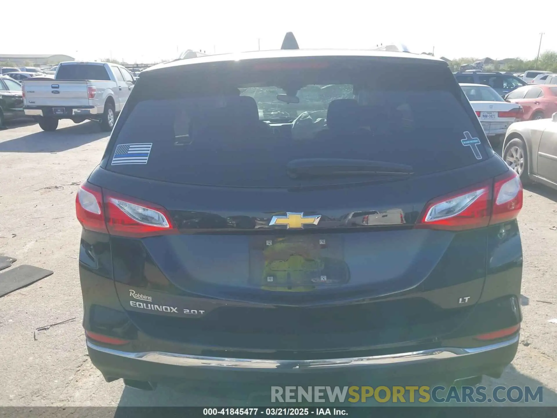 17 fotografías del automóvil dañado 2GNAXLEX0L6132797 CHEVROLET EQUINOX 2020
