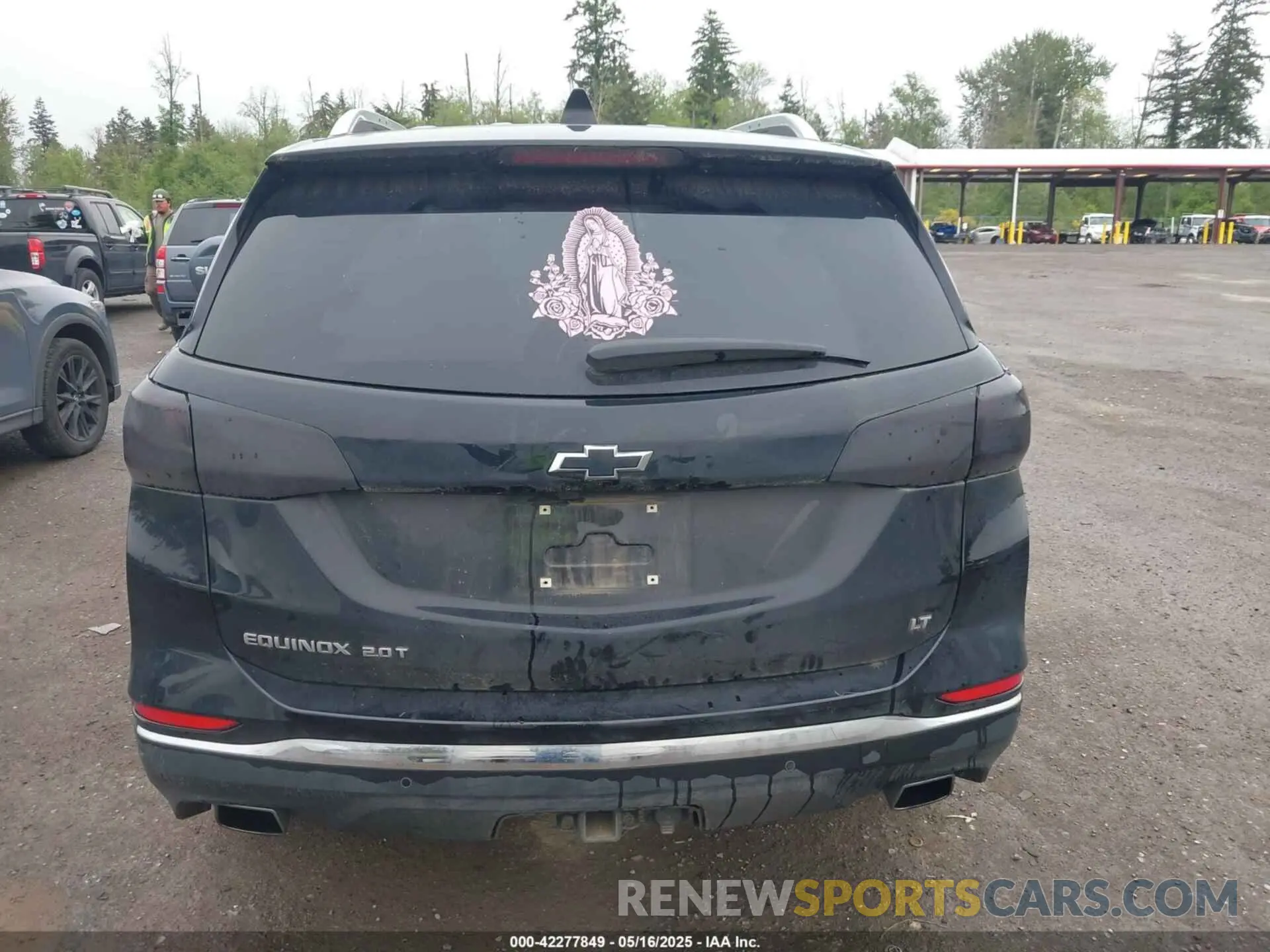 17 fotografías del automóvil dañado 2GNAXLEX0L6143296 CHEVROLET EQUINOX 2020
