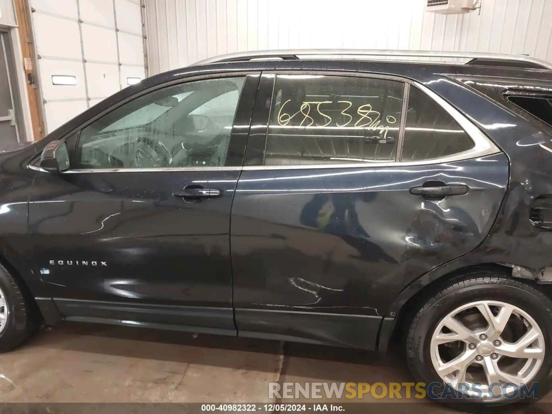14 fotografías del automóvil dañado 2GNAXLEX1L6206969 CHEVROLET EQUINOX 2020
