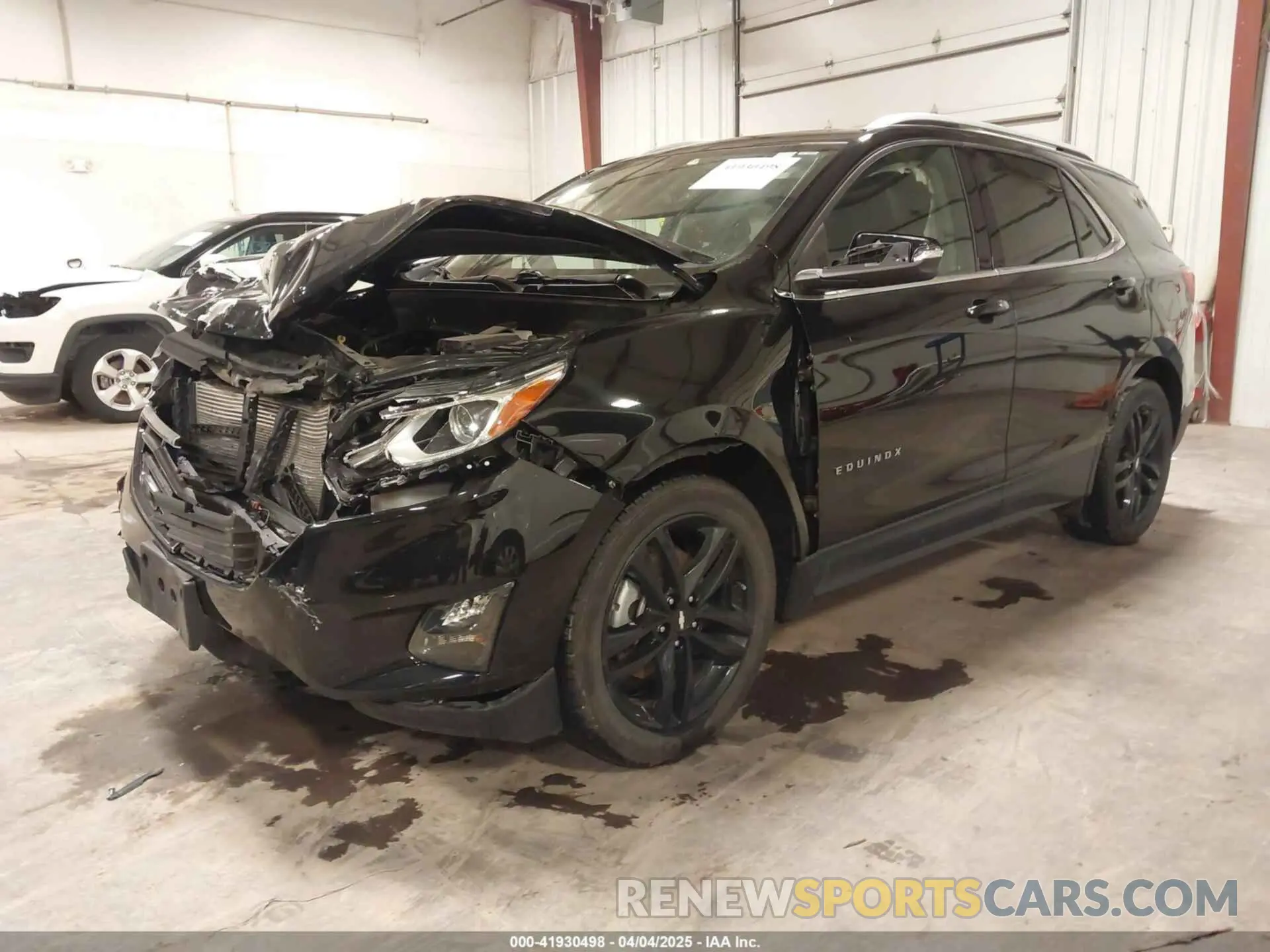 2 fotografías del automóvil dañado 2GNAXLEX3L6115282 CHEVROLET EQUINOX 2020