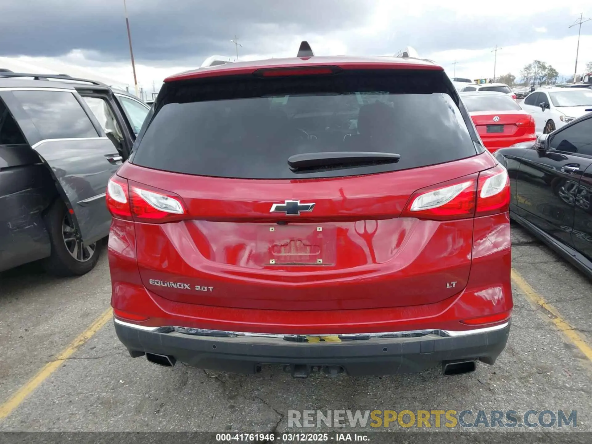 16 fotografías del automóvil dañado 2GNAXLEX7L6276783 CHEVROLET EQUINOX 2020