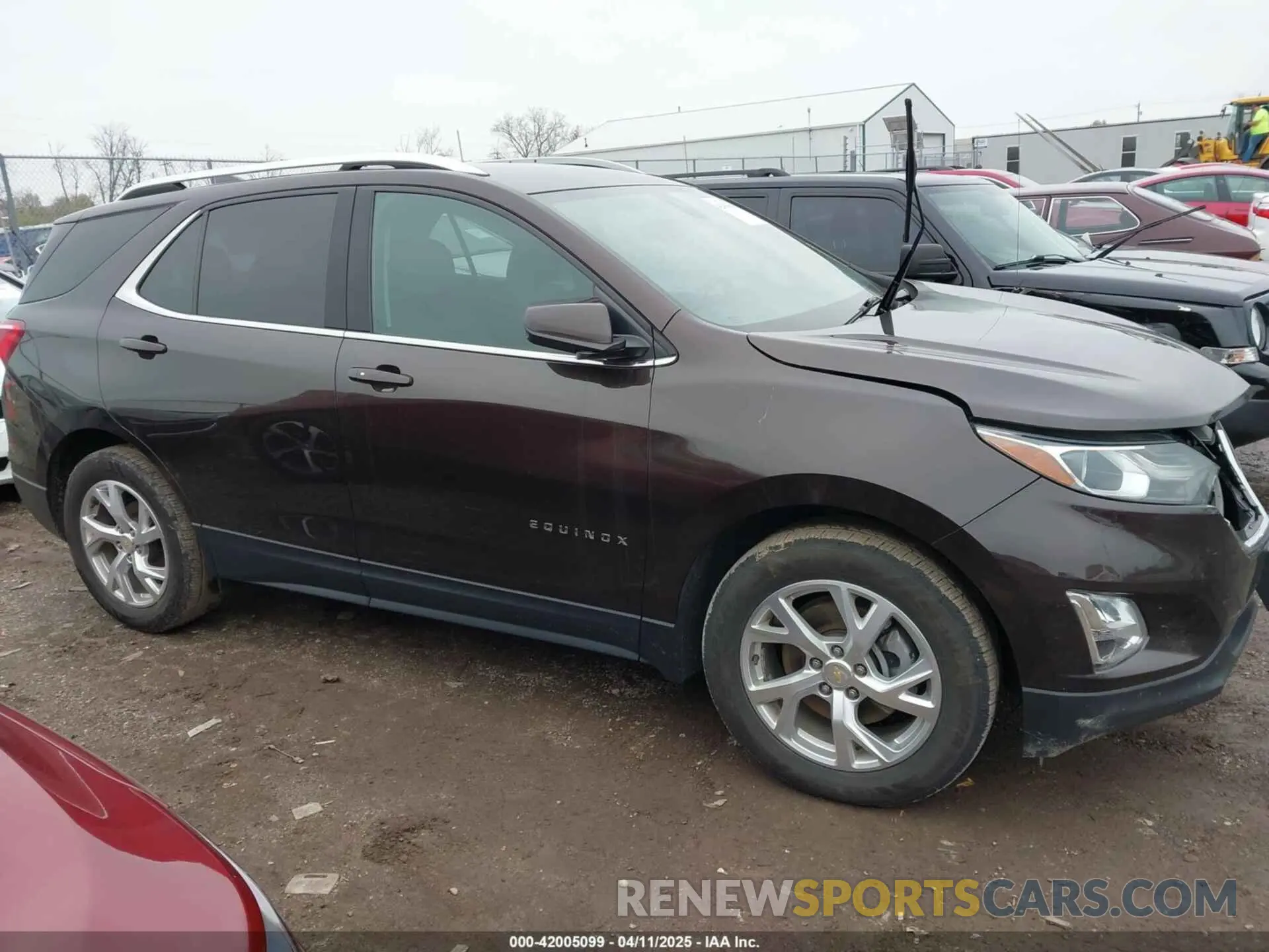 12 fotografías del automóvil dañado 2GNAXLEX8L6225065 CHEVROLET EQUINOX 2020