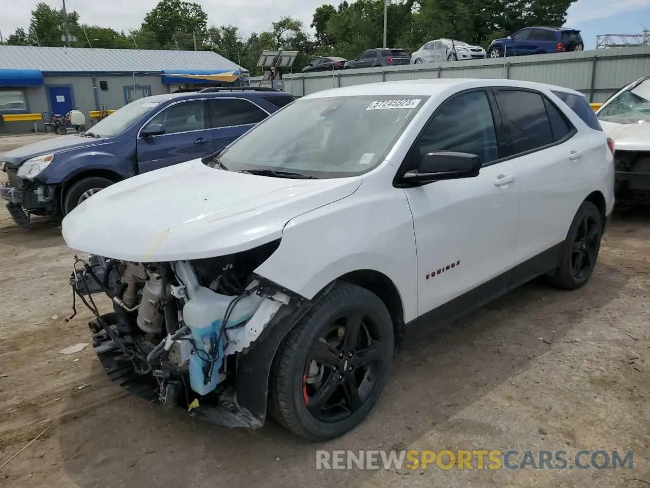 1 fotografías del automóvil dañado 2GNAXLEX9L6128893 CHEVROLET EQUINOX 2020