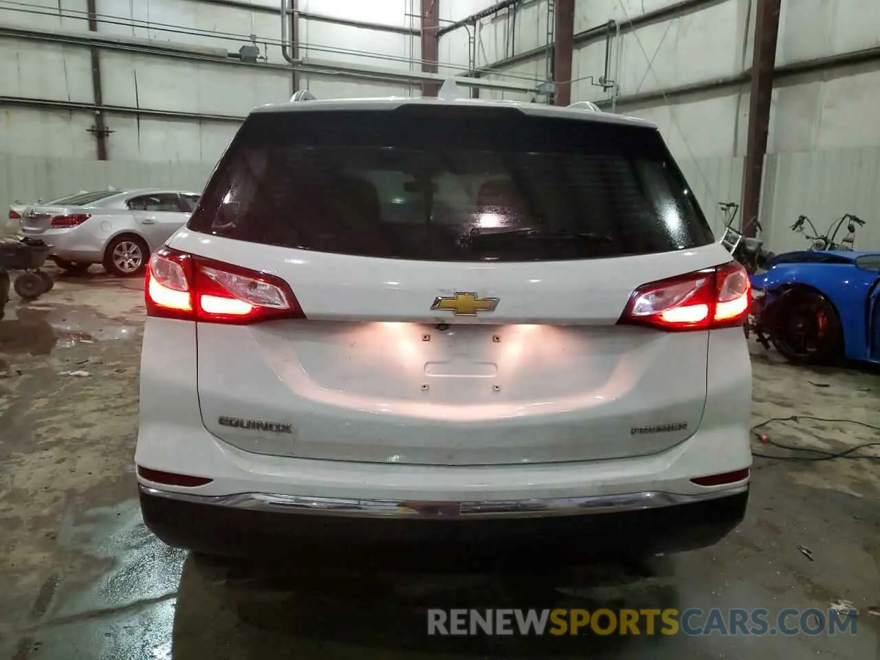 6 fotografías del automóvil dañado 2GNAXNEV2L6164550 CHEVROLET EQUINOX 2020