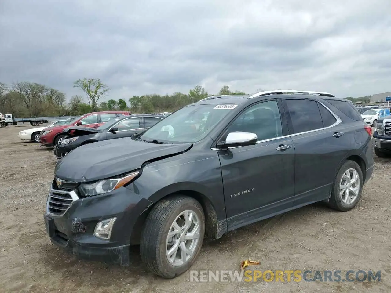 1 fotografías del automóvil dañado 2GNAXNEV4L6169880 CHEVROLET EQUINOX 2020