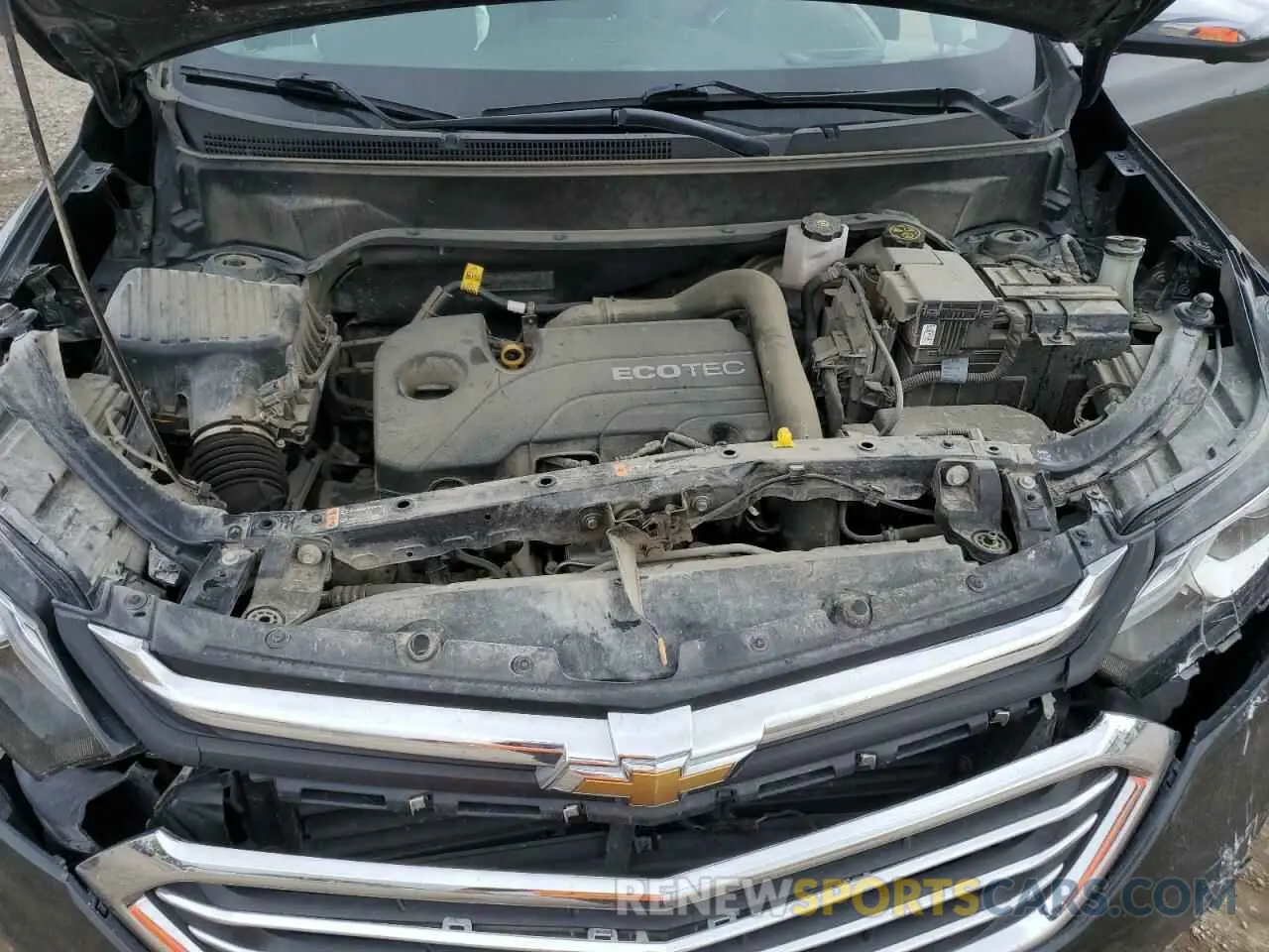 12 fotografías del automóvil dañado 2GNAXNEV4L6169880 CHEVROLET EQUINOX 2020