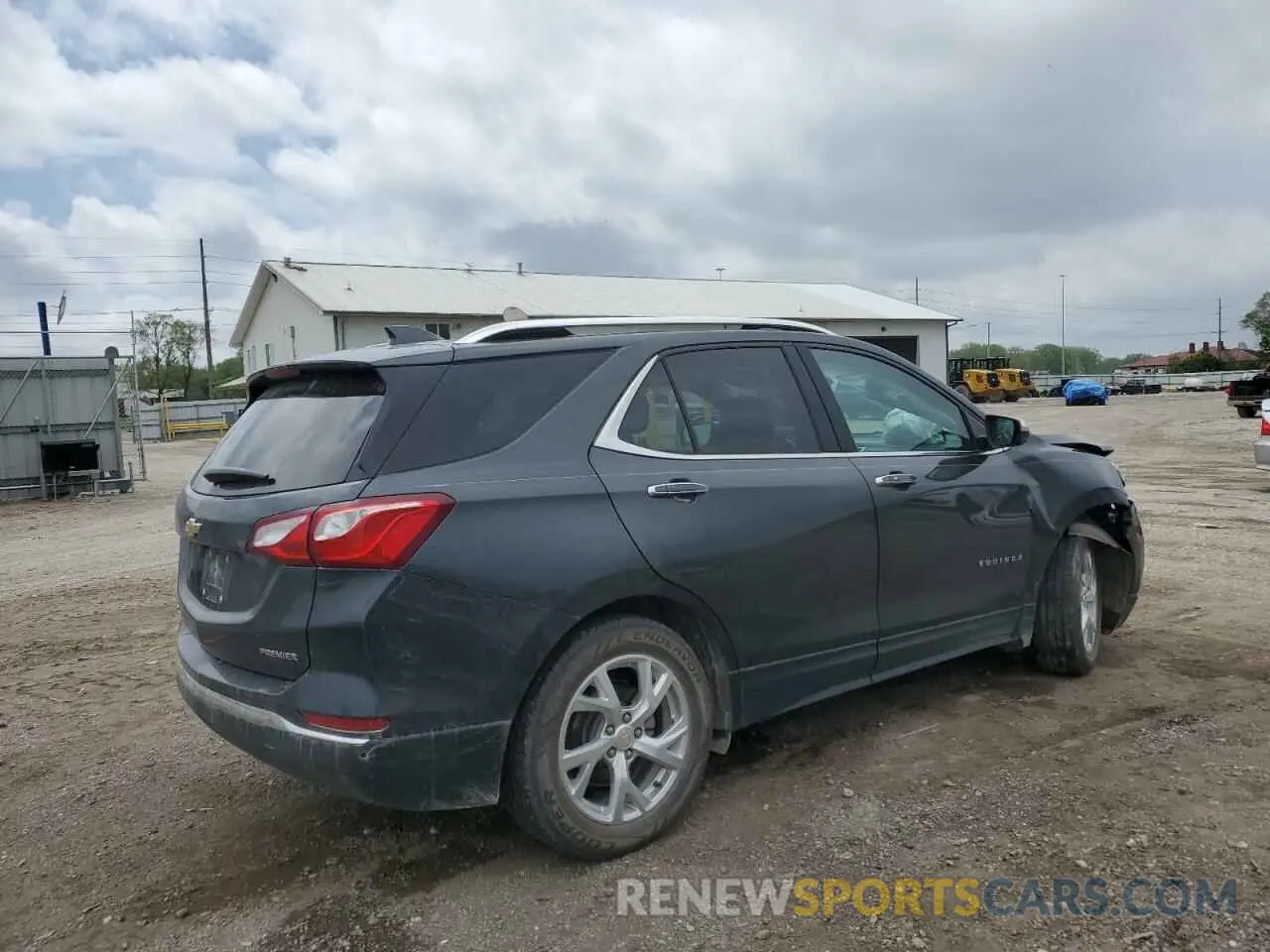 3 fotografías del automóvil dañado 2GNAXNEV4L6169880 CHEVROLET EQUINOX 2020