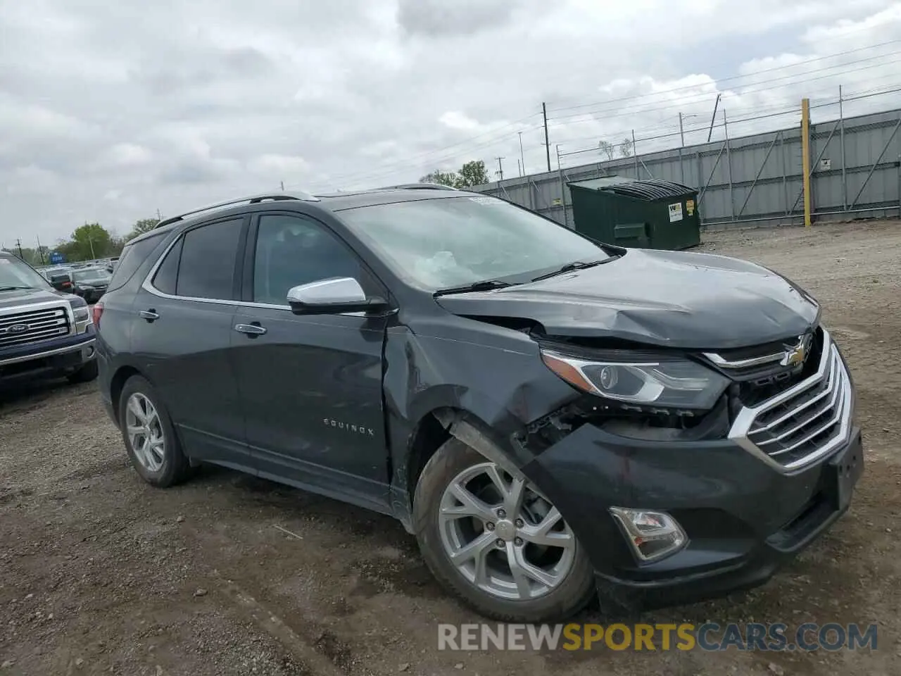 4 fotografías del automóvil dañado 2GNAXNEV4L6169880 CHEVROLET EQUINOX 2020
