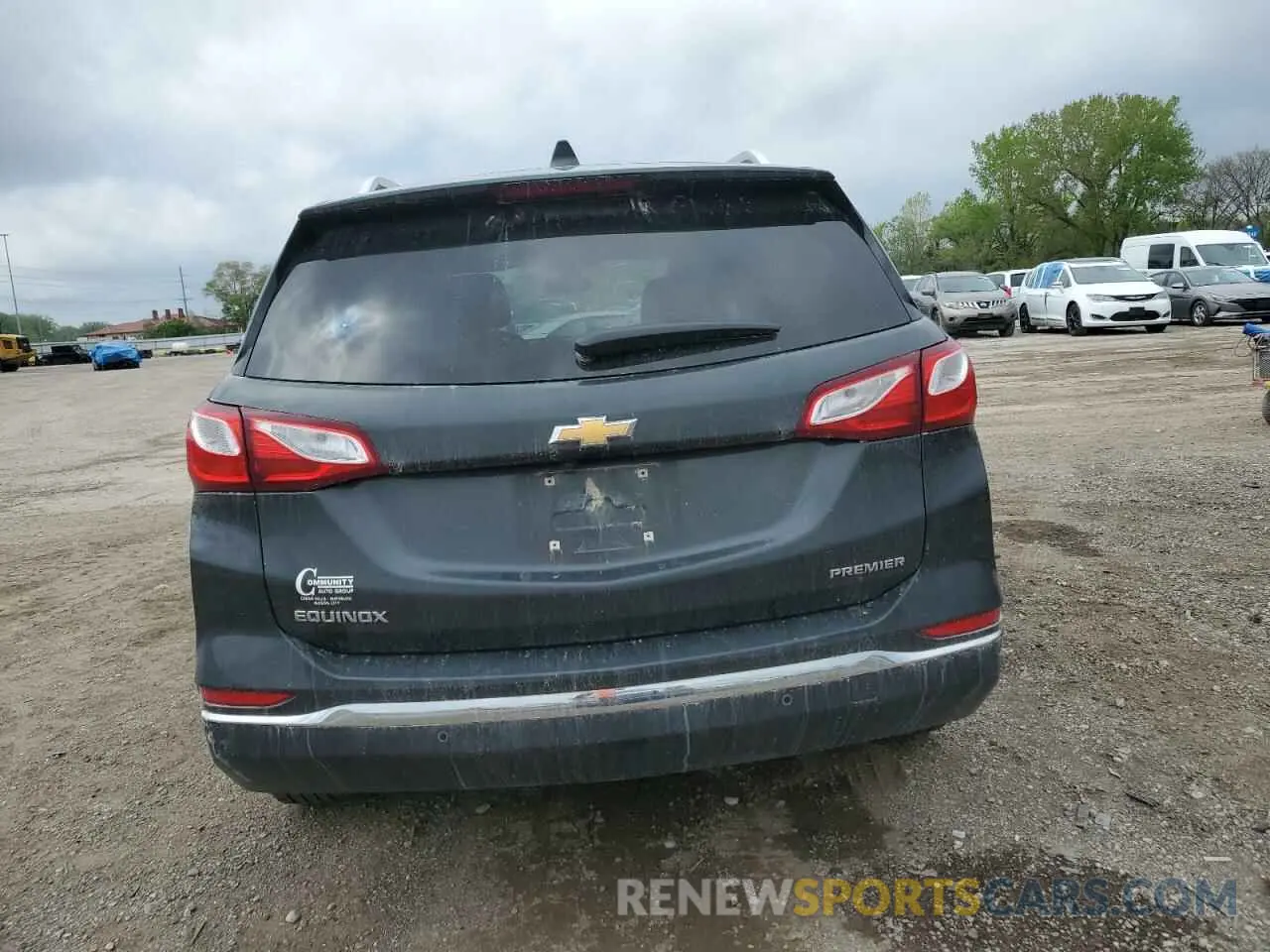 6 fotografías del automóvil dañado 2GNAXNEV4L6169880 CHEVROLET EQUINOX 2020
