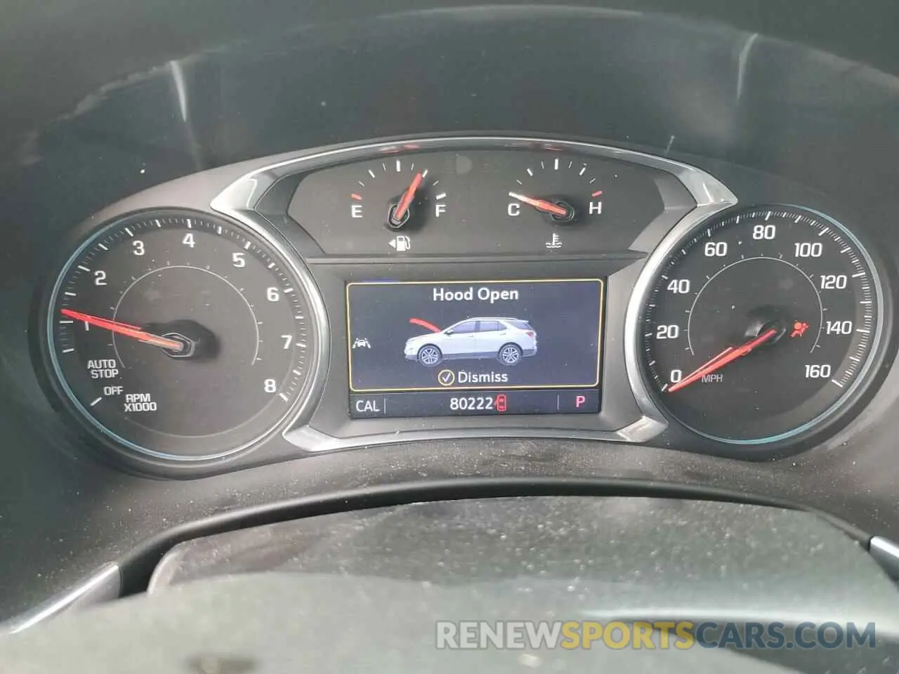 9 fotografías del automóvil dañado 2GNAXNEV4L6169880 CHEVROLET EQUINOX 2020