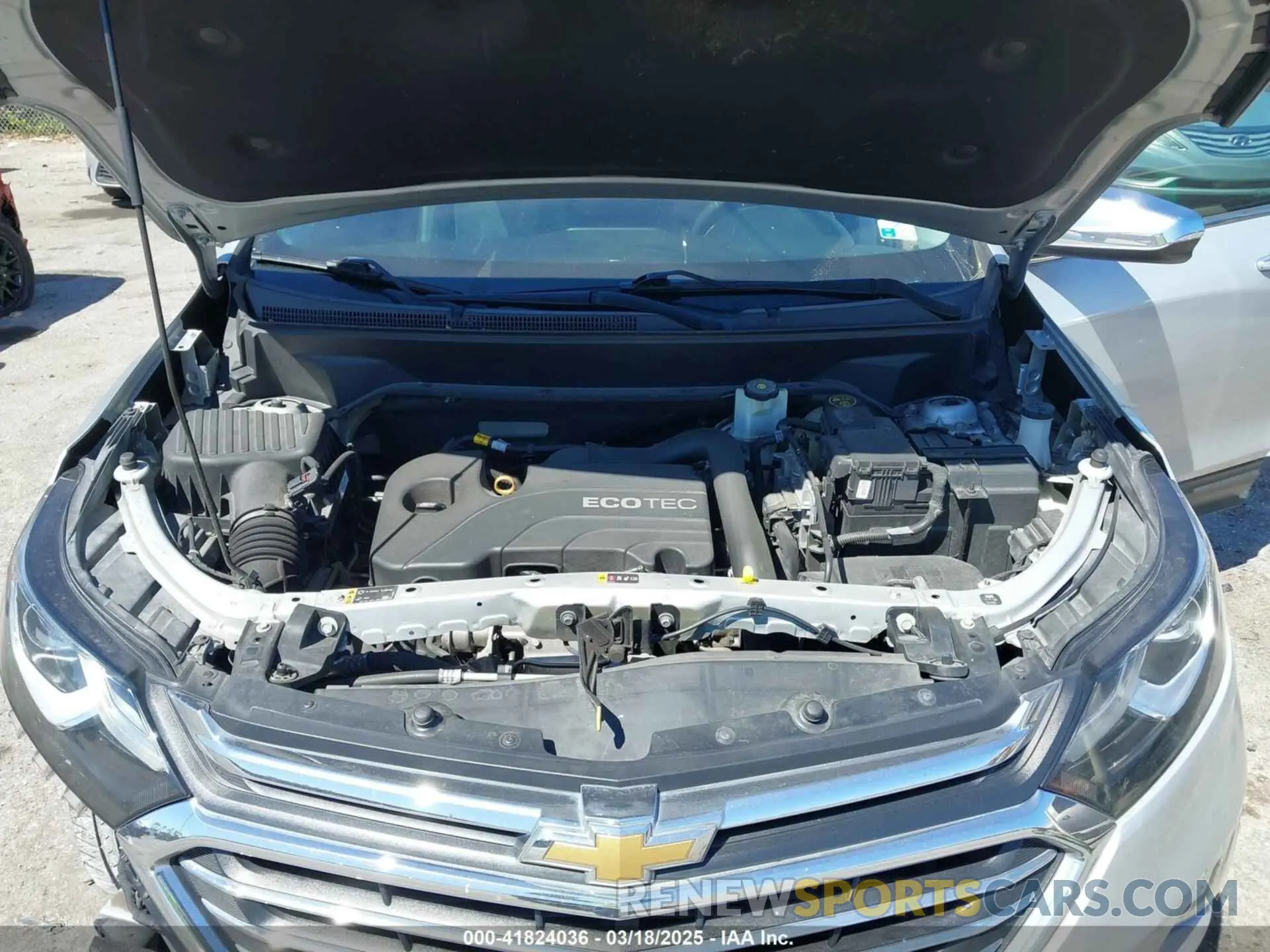 10 fotografías del automóvil dañado 2GNAXNEV7L6134492 CHEVROLET EQUINOX 2020