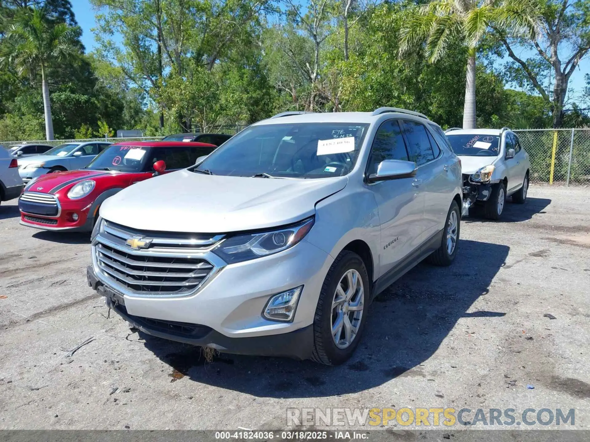 12 fotografías del automóvil dañado 2GNAXNEV7L6134492 CHEVROLET EQUINOX 2020