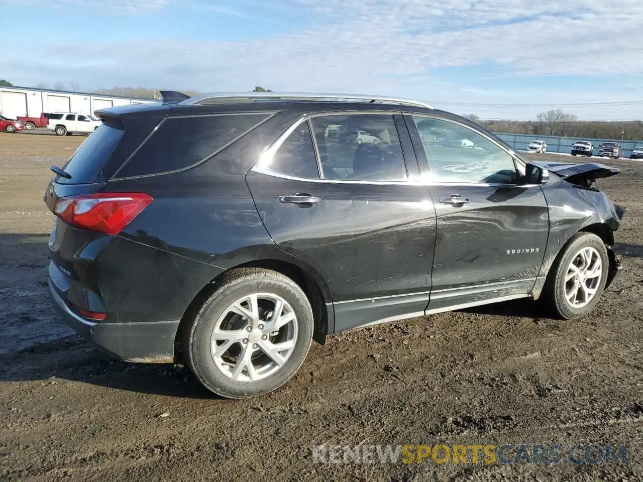 3 fotografías del automóvil dañado 2GNAXNEV7L6157349 CHEVROLET EQUINOX 2020