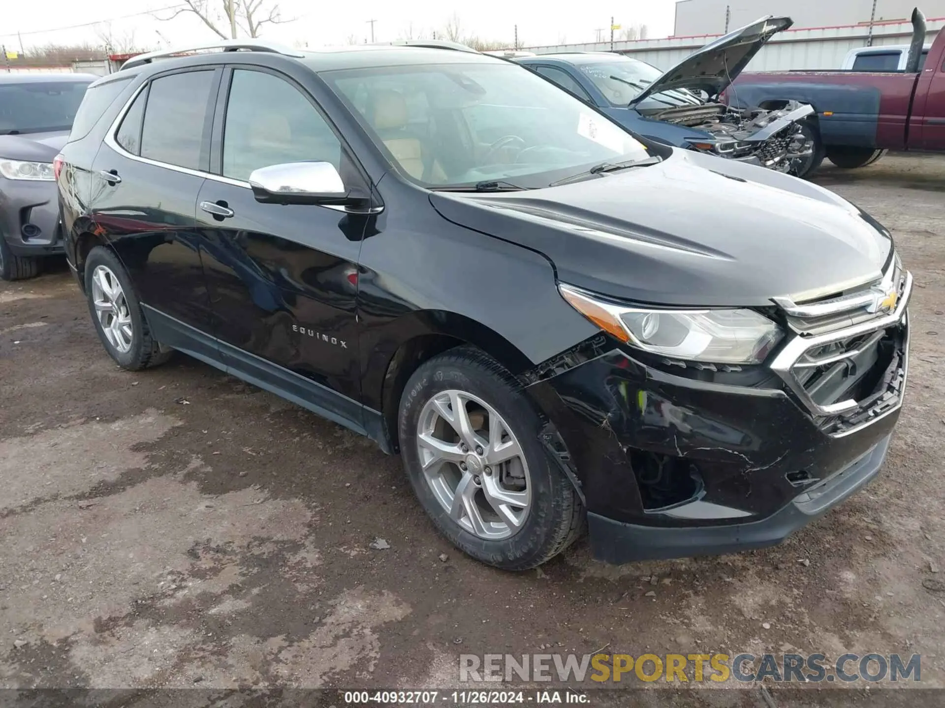 1 fotografías del automóvil dañado 2GNAXNEV9L6163122 CHEVROLET EQUINOX 2020