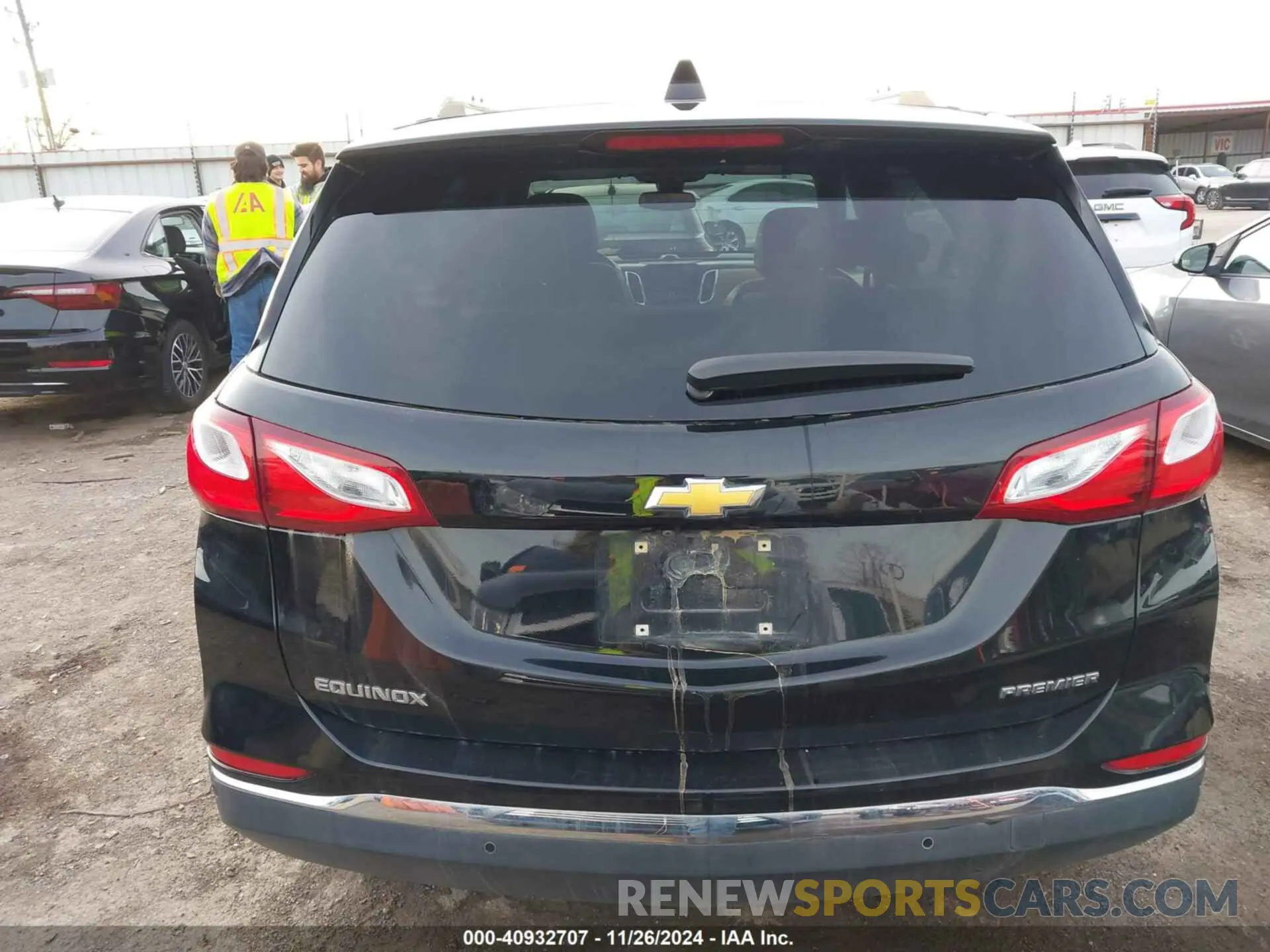 16 fotografías del automóvil dañado 2GNAXNEV9L6163122 CHEVROLET EQUINOX 2020