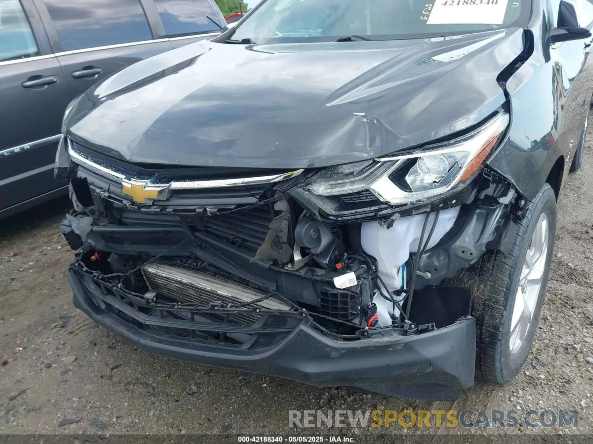 6 fotografías del automóvil dañado 2GNAXNEVXL6156874 CHEVROLET EQUINOX 2020