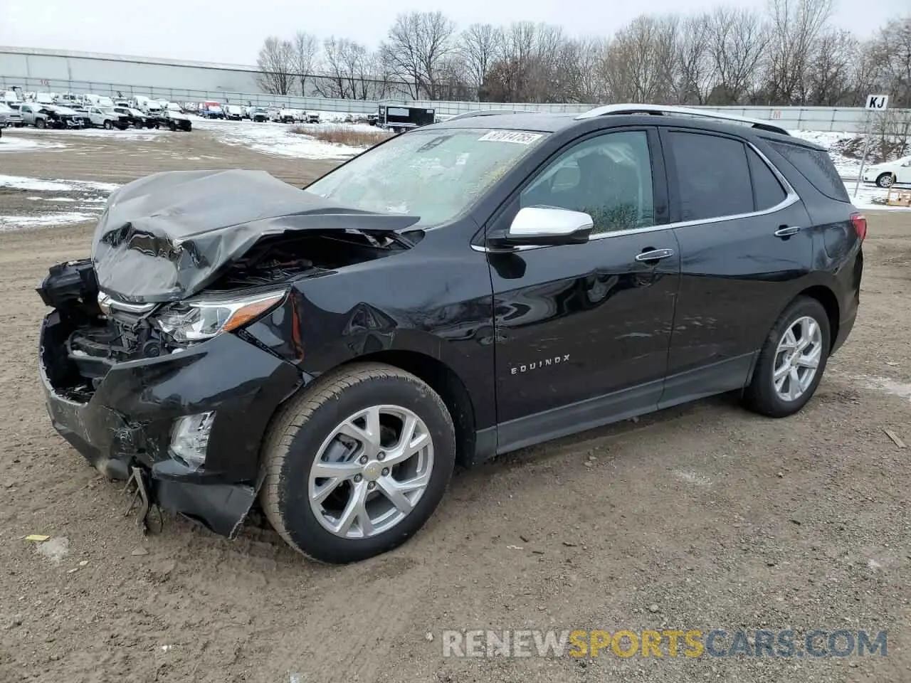 1 fotografías del automóvil dañado 2GNAXNEVXL6170967 CHEVROLET EQUINOX 2020