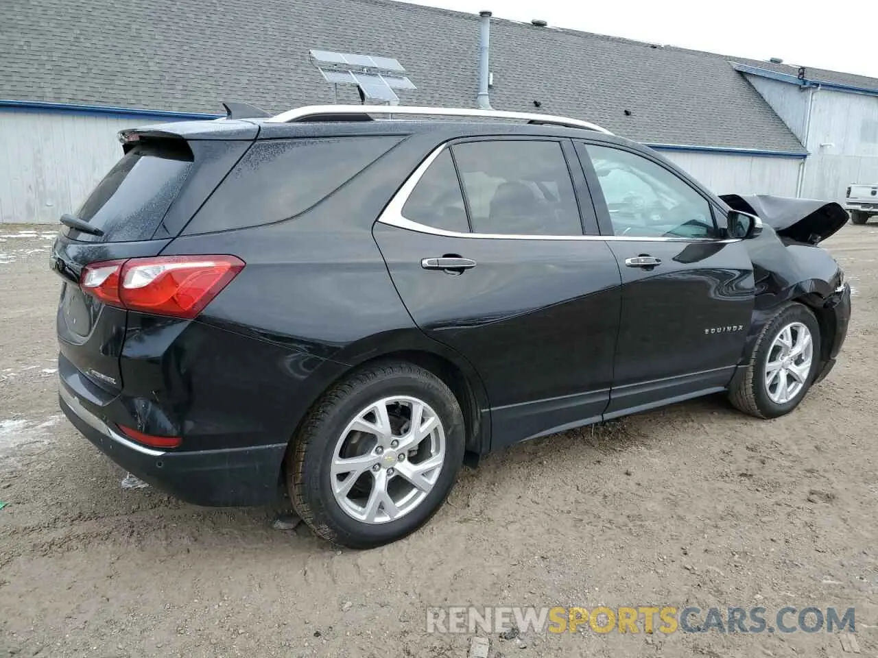 3 fotografías del automóvil dañado 2GNAXNEVXL6170967 CHEVROLET EQUINOX 2020