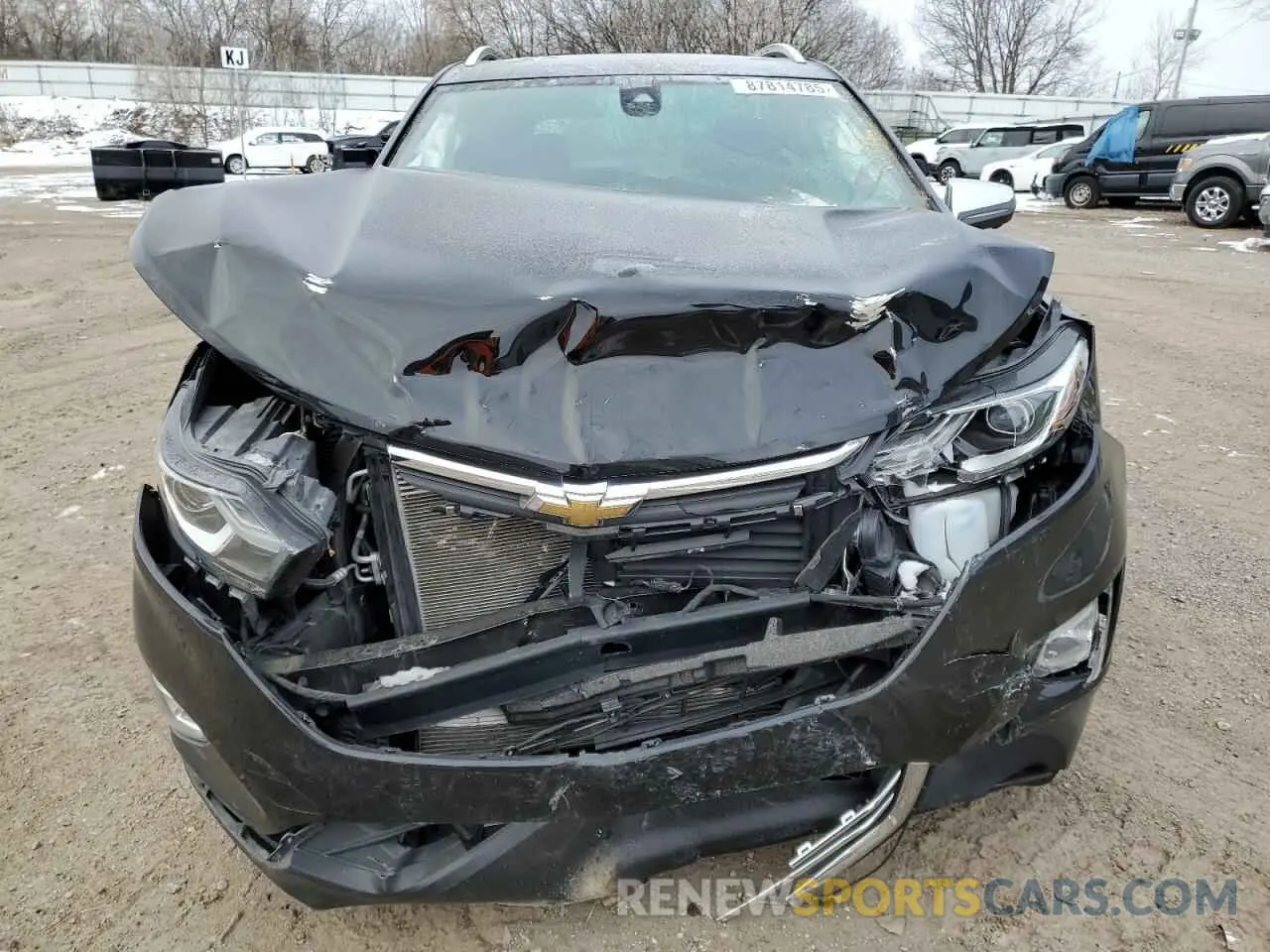 5 fotografías del automóvil dañado 2GNAXNEVXL6170967 CHEVROLET EQUINOX 2020