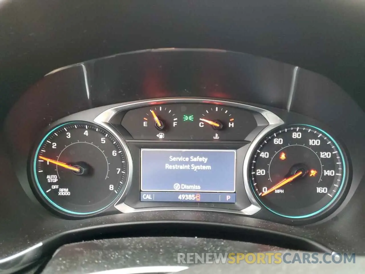 9 fotografías del automóvil dañado 2GNAXNEVXL6170967 CHEVROLET EQUINOX 2020