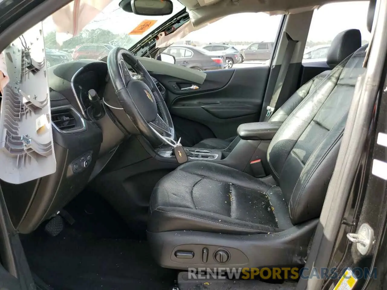 7 fotografías del automóvil dañado 2GNAXNEVXL6204860 CHEVROLET EQUINOX 2020