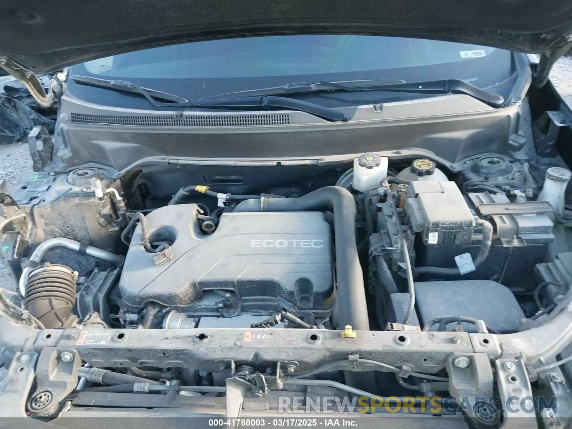 10 fotografías del automóvil dañado 2GNAXNEVXL6282152 CHEVROLET EQUINOX 2020