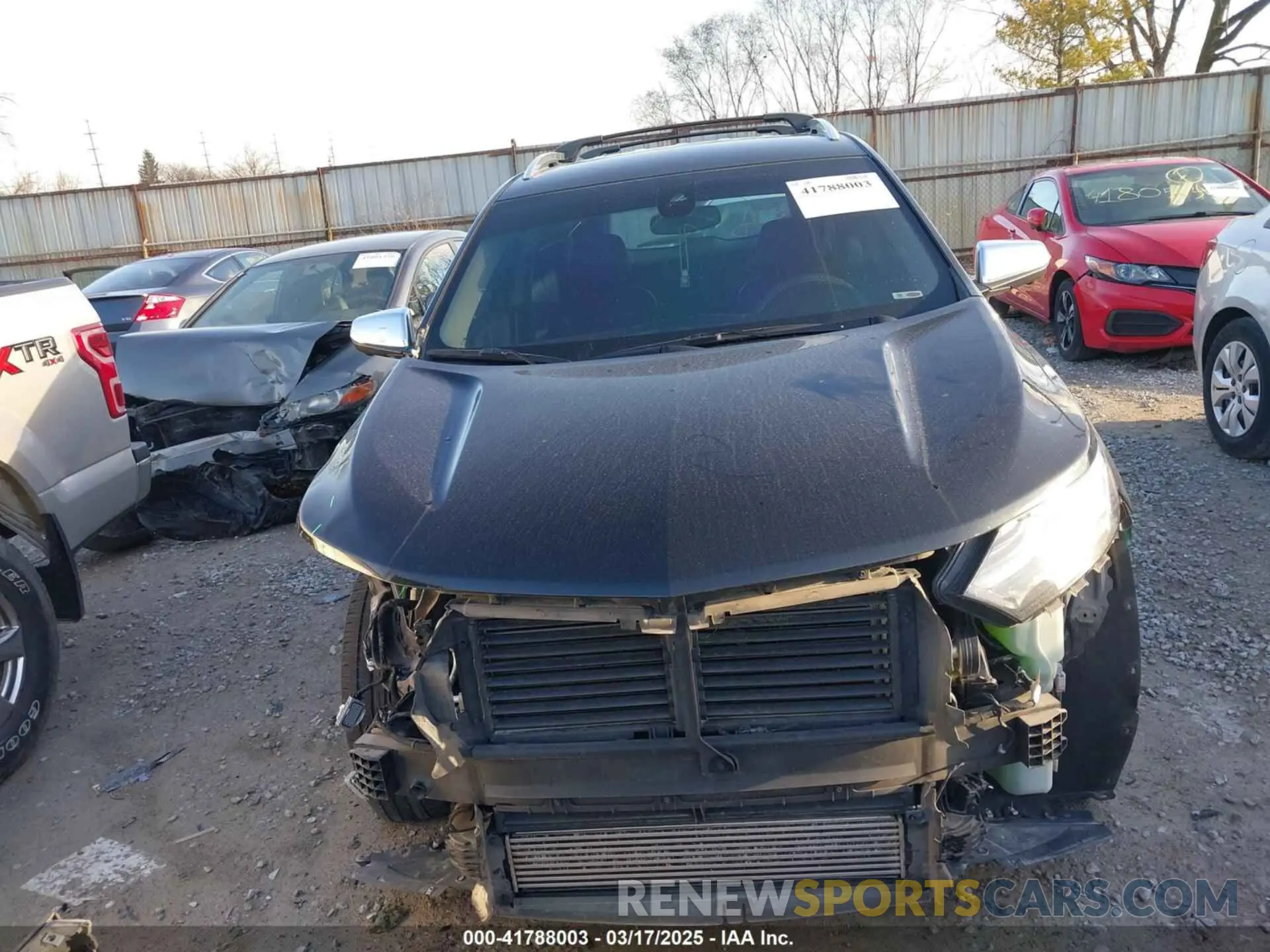 13 fotografías del automóvil dañado 2GNAXNEVXL6282152 CHEVROLET EQUINOX 2020