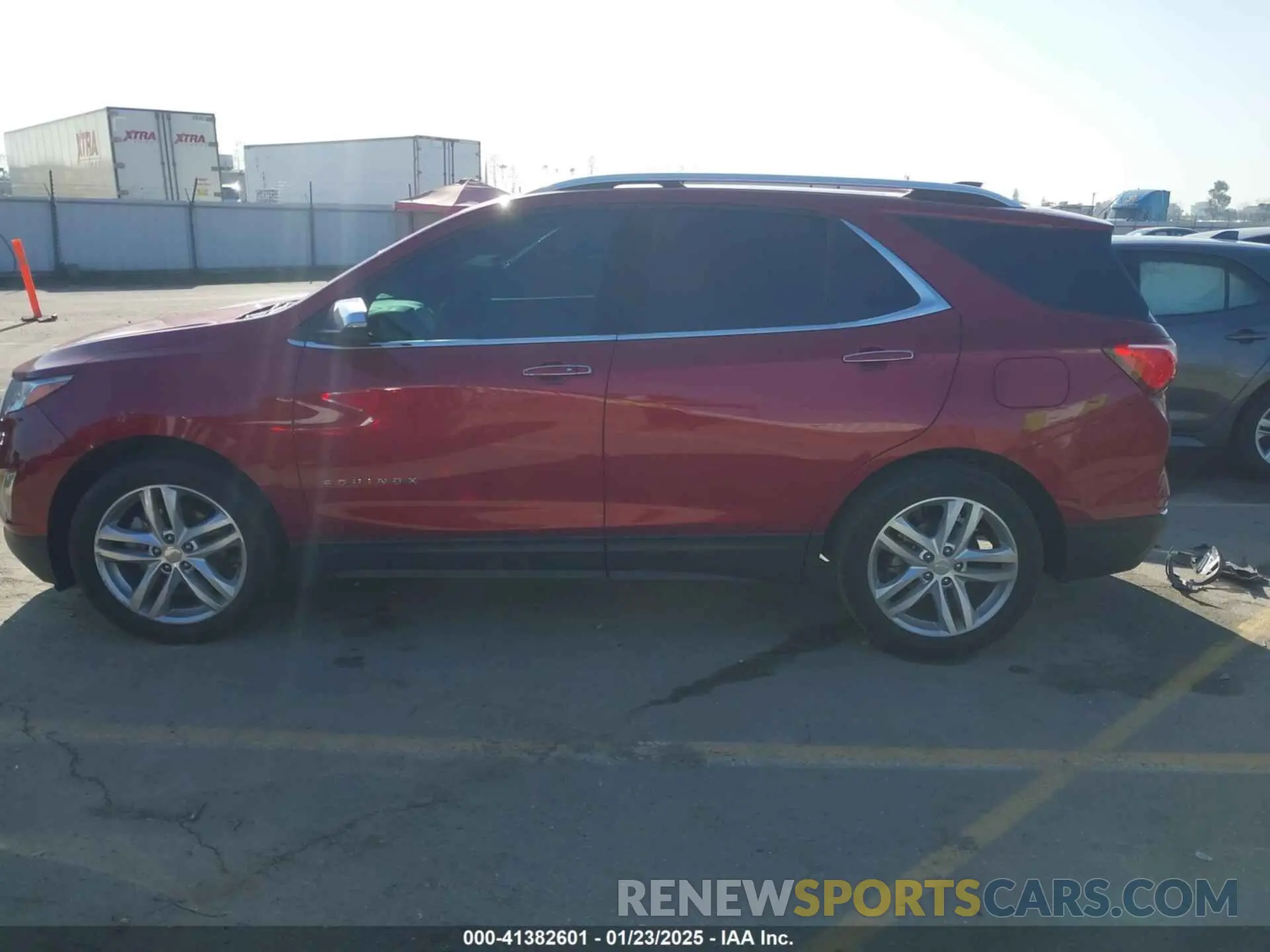14 fotografías del automóvil dañado 2GNAXPEX0L6261419 CHEVROLET EQUINOX 2020