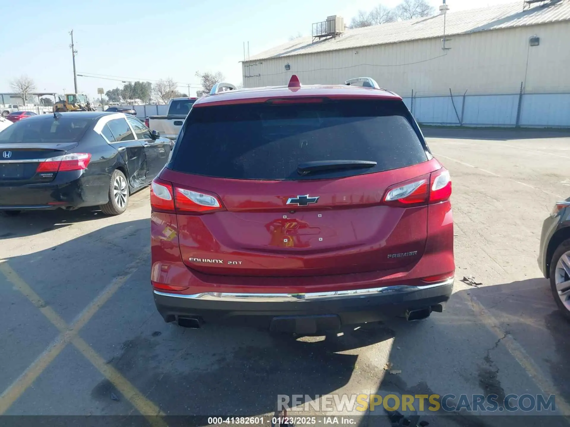 16 fotografías del automóvil dañado 2GNAXPEX0L6261419 CHEVROLET EQUINOX 2020