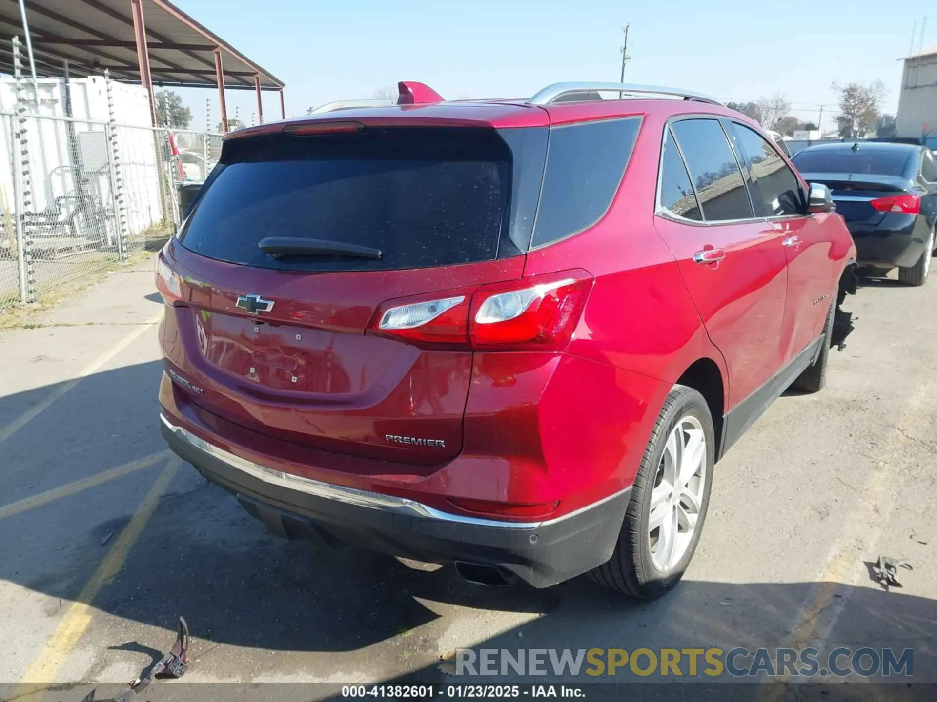 4 fotografías del automóvil dañado 2GNAXPEX0L6261419 CHEVROLET EQUINOX 2020