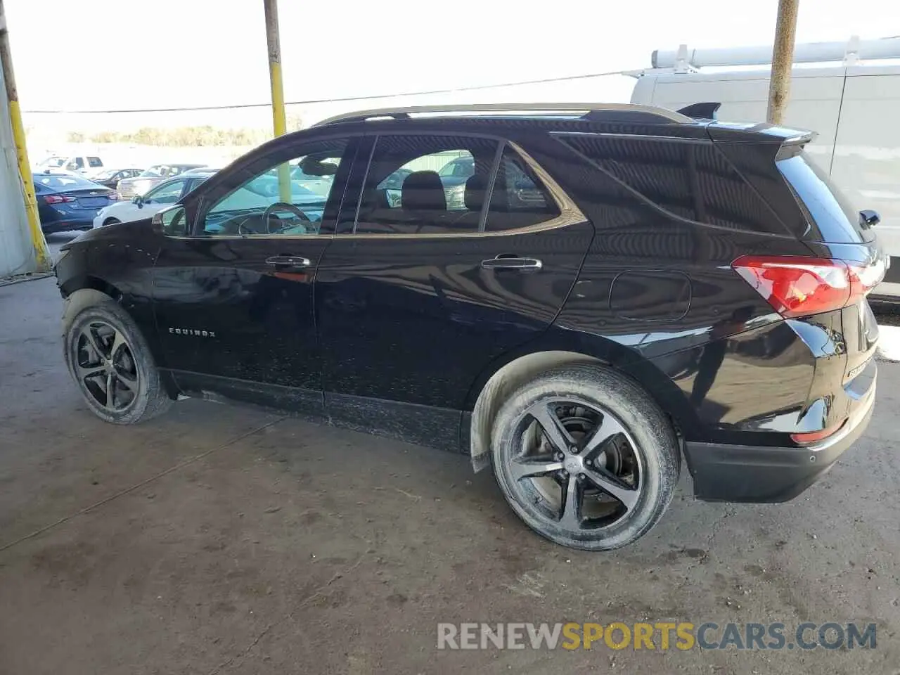 2 fotografías del automóvil dañado 2GNAXPEX1L6211600 CHEVROLET EQUINOX 2020