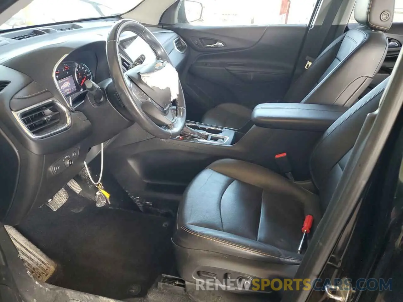 7 fotografías del automóvil dañado 2GNAXPEX1L6211600 CHEVROLET EQUINOX 2020